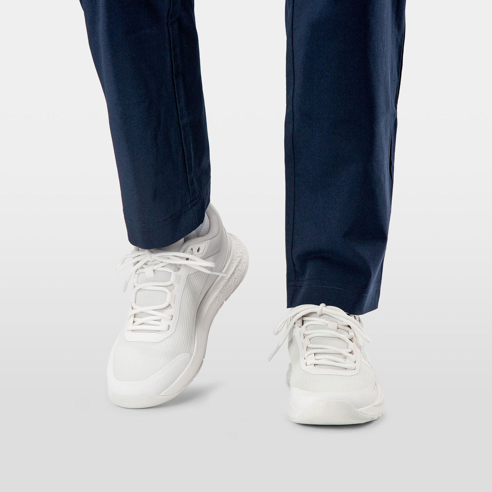 Women's Crew Low Sailing Shoes - 011 OFF WHITE / BLACK