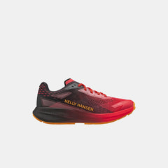 Men's Kestrel Trail Running Shoes - 222 ALERT RED / CYAN