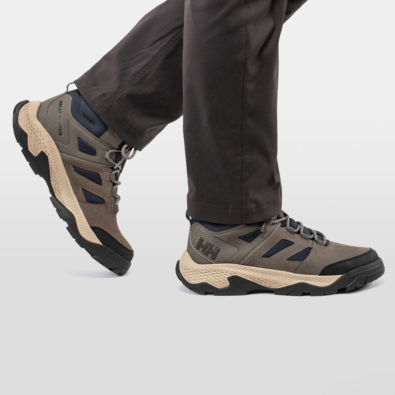Men's Switchback Mid 3 HELLY TECH® Hiking Boots - 730 BUNGEE CORD / CEMENT