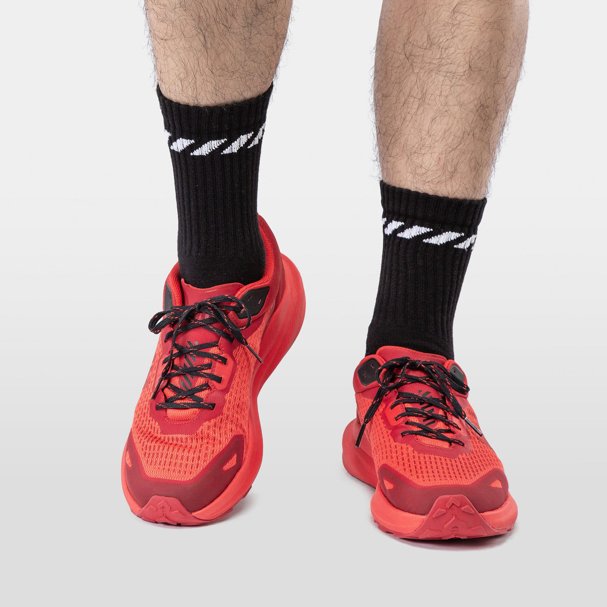Men's Buzzard Trail Runner Shoes - 162 RED / ALERT RED