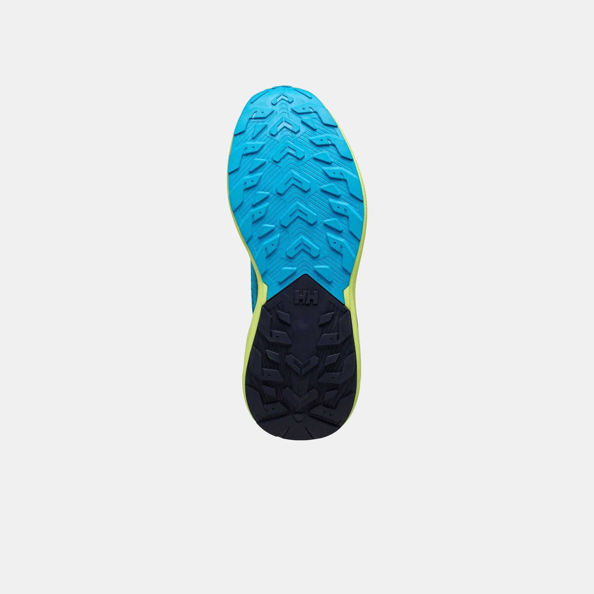 Men's Buzzard Trail Runner Shoes - 645 CYAN / SHARP GREEN