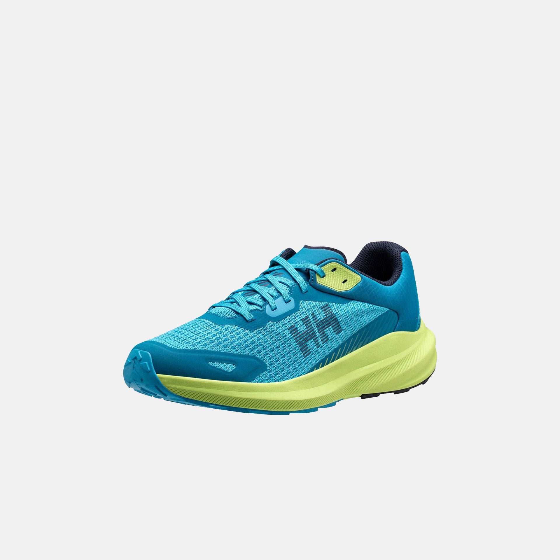 Men's Buzzard Trail Runner Shoes - 645 CYAN / SHARP GREEN