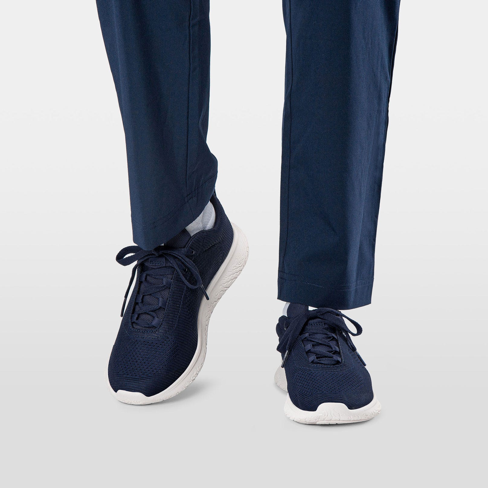 Women's Crew Light Shoes - 597 NAVY/WHITE