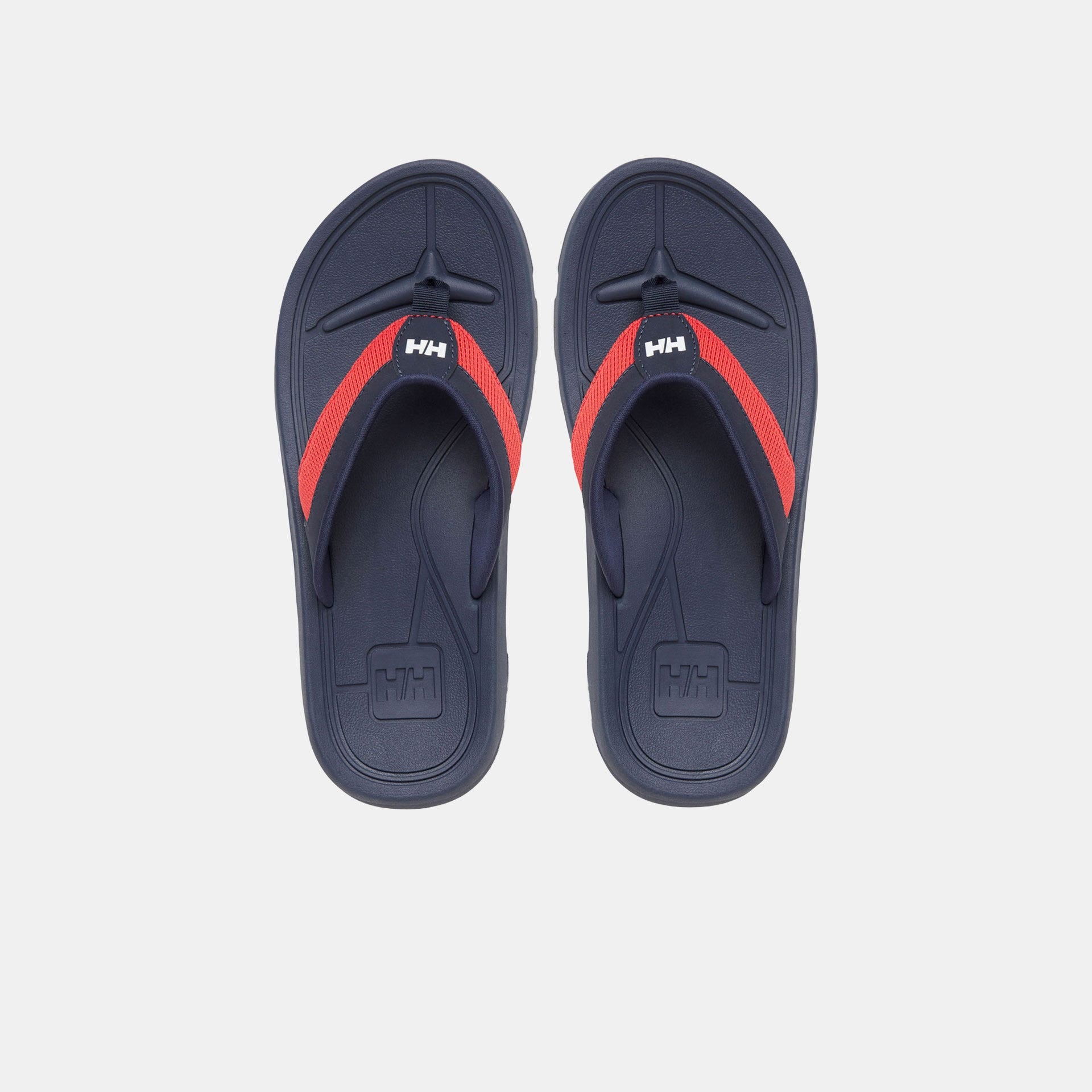 Men's Sandhamn Sandals - 597 NAVY / ALERT RED