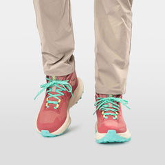 Women's AWE Hiker Mid HELLY TECH® Boots - 057 PINK SALT / LAGOON