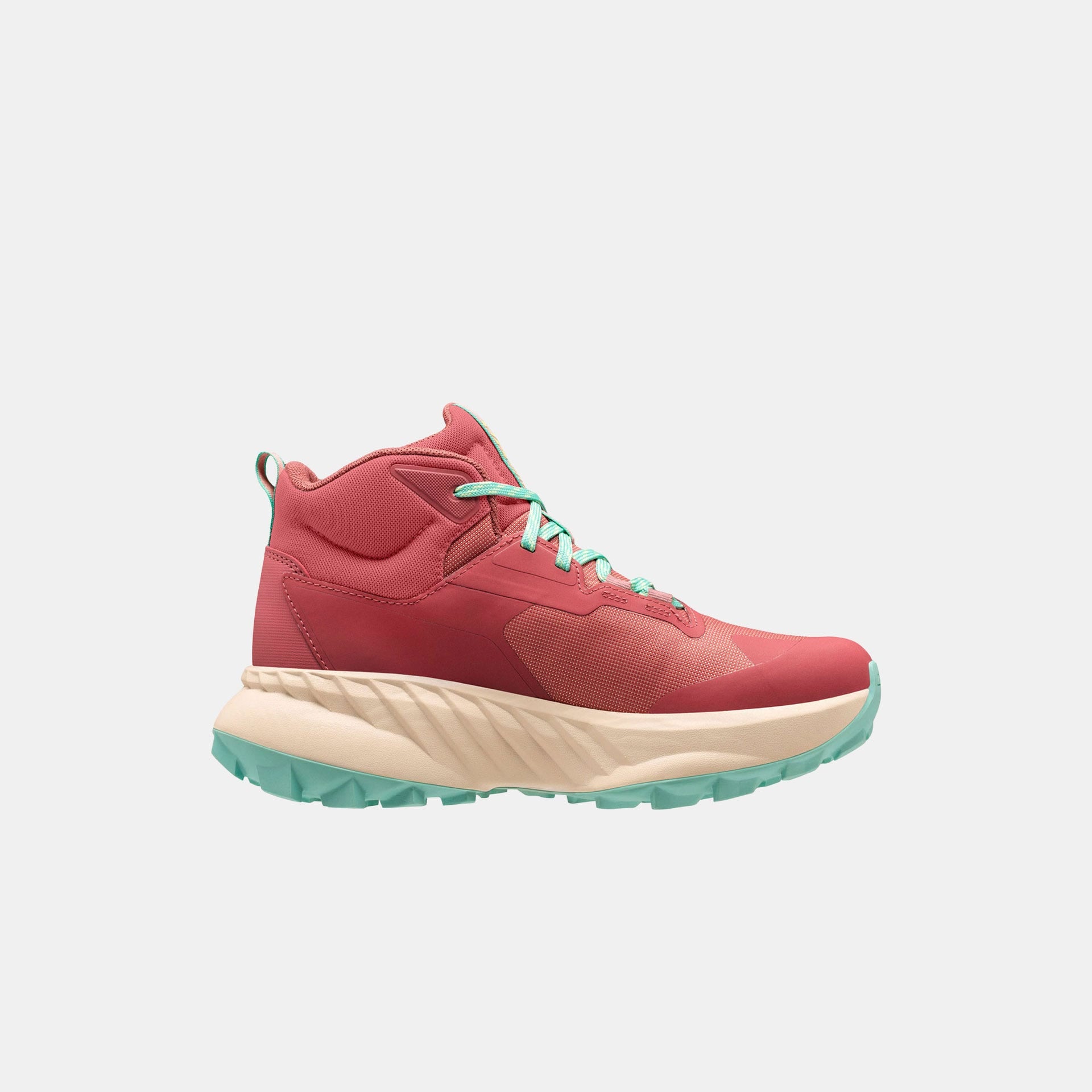 Women's AWE Hiker Mid HELLY TECH® Boots - 057 PINK SALT / LAGOON