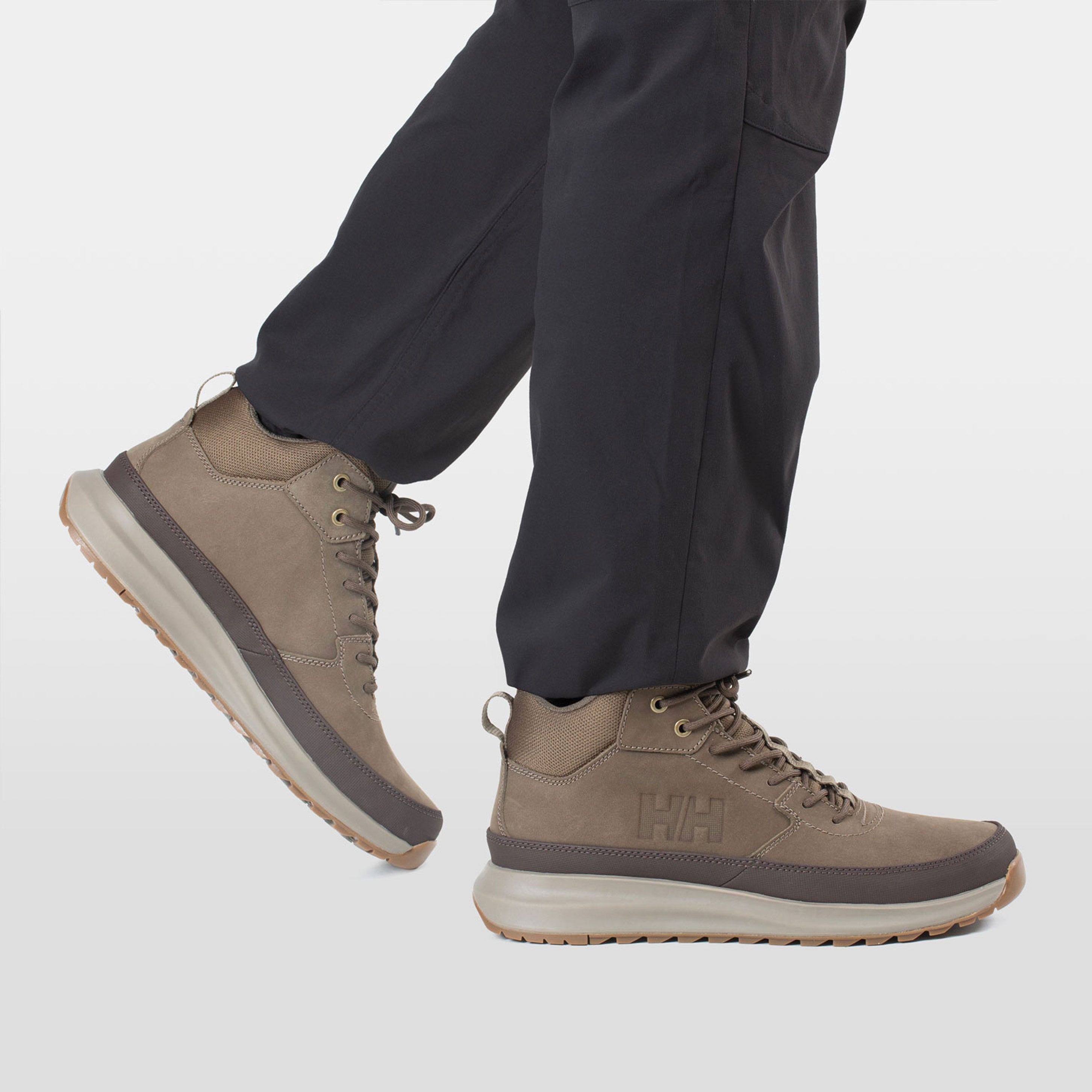 Men's Beckett Mid Boots - 735 WALNUT / RE