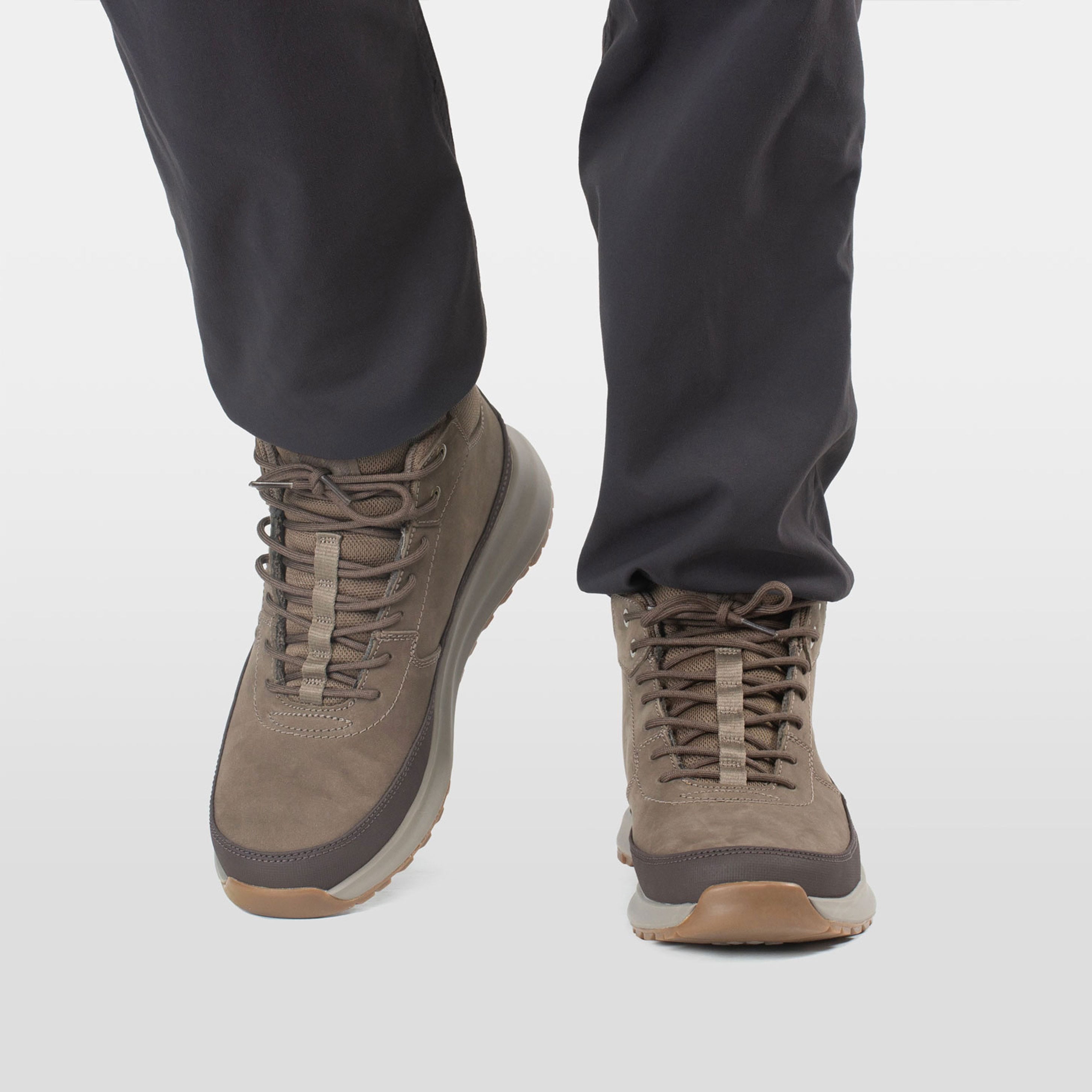 Men's Beckett Mid Boots - 735 WALNUT / RE