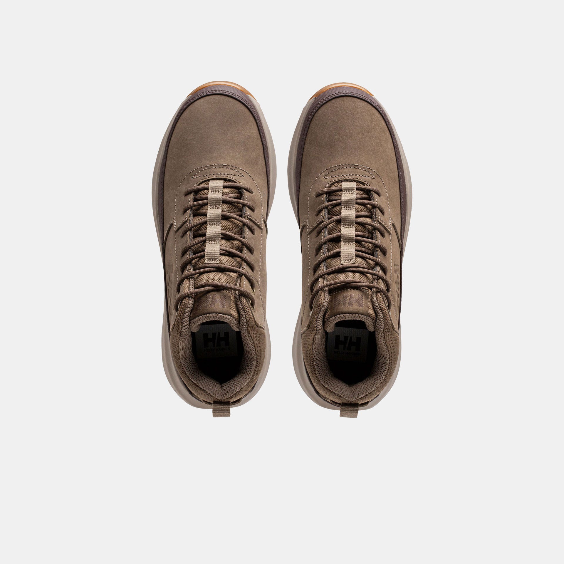 Men's Beckett Mid Boots - 735 WALNUT / RE
