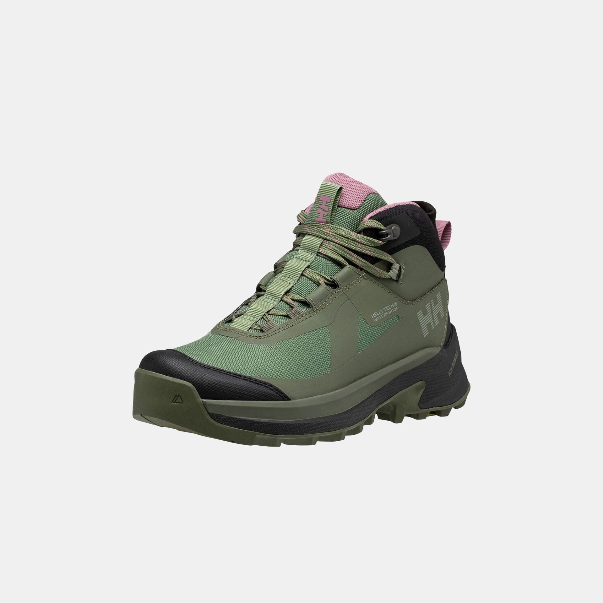 Women’s Cascade Mid V2 HELLY TECH® Hiking Shoes - 421 LAV GREEN / BELUGA