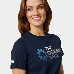 Women's The Ocean Race T-shirt - 601 NAVY V