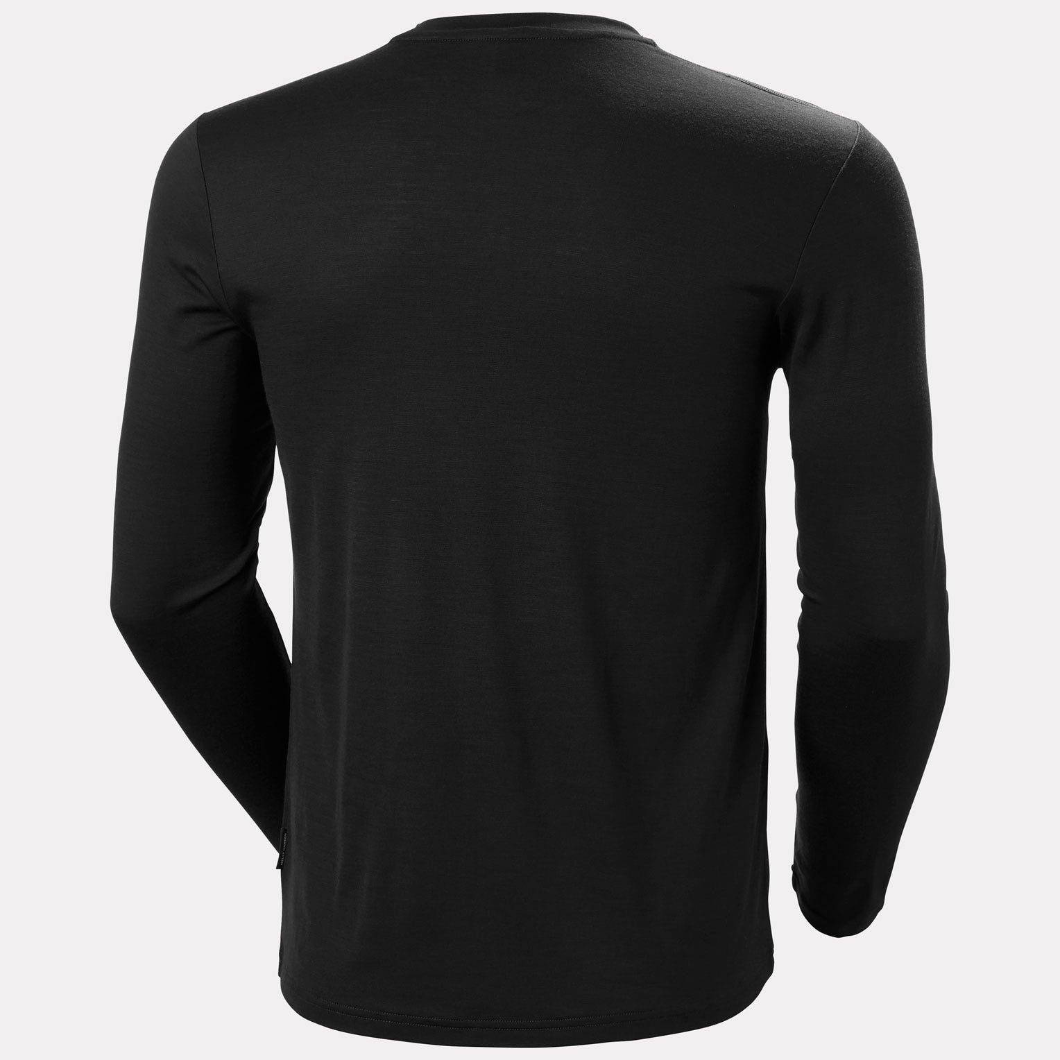 Men's HH Merino Crew Base Layer - 990 BLACK