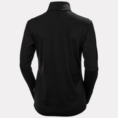 Women’s HH Merino Half-Zip Base Layer - 990 BLACK