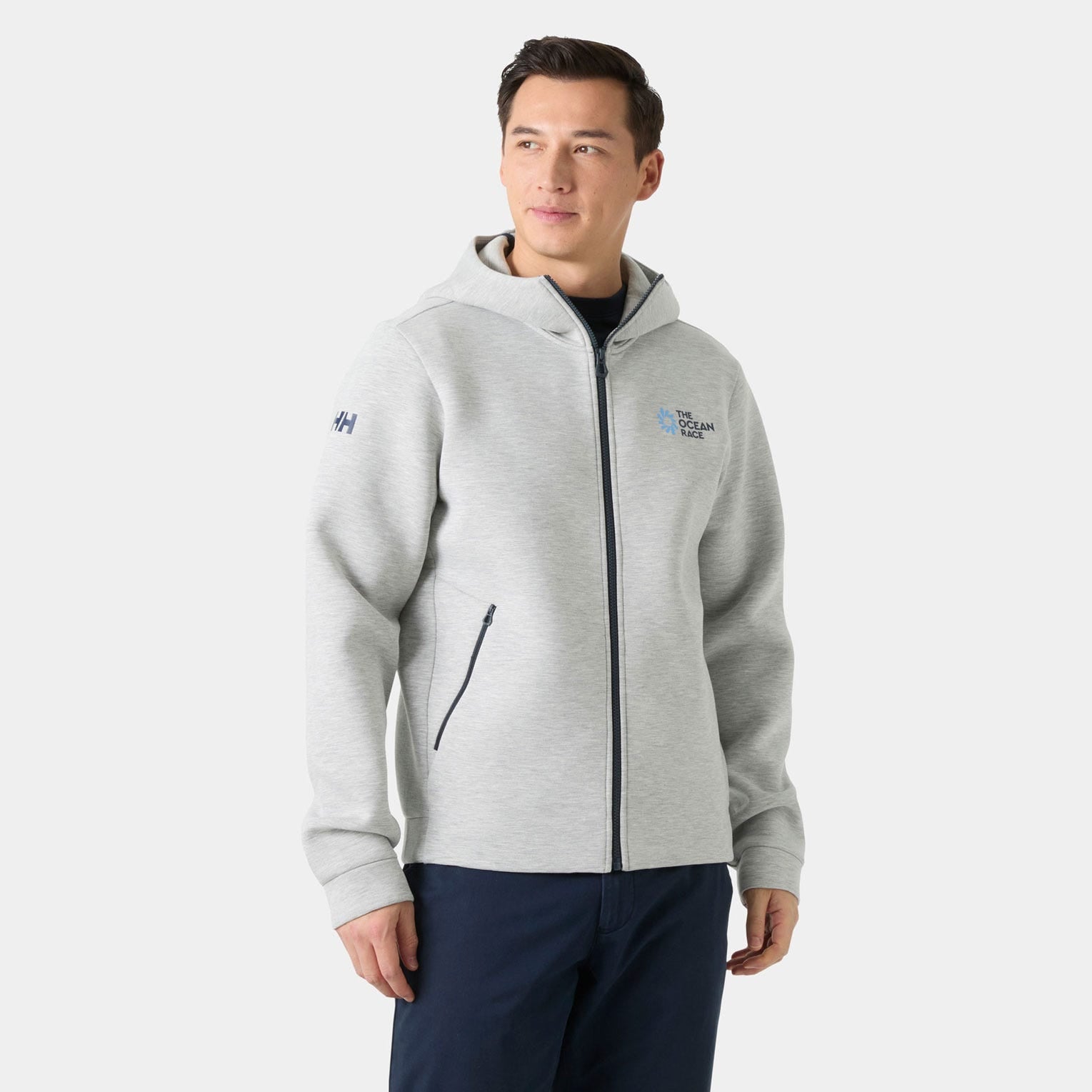 Men’s The Ocean Race Full-Zip Hoodie - 949 GREY MELANGE