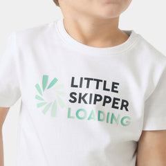 Kids’ The Ocean Race T-Shirt - 001 WHITE