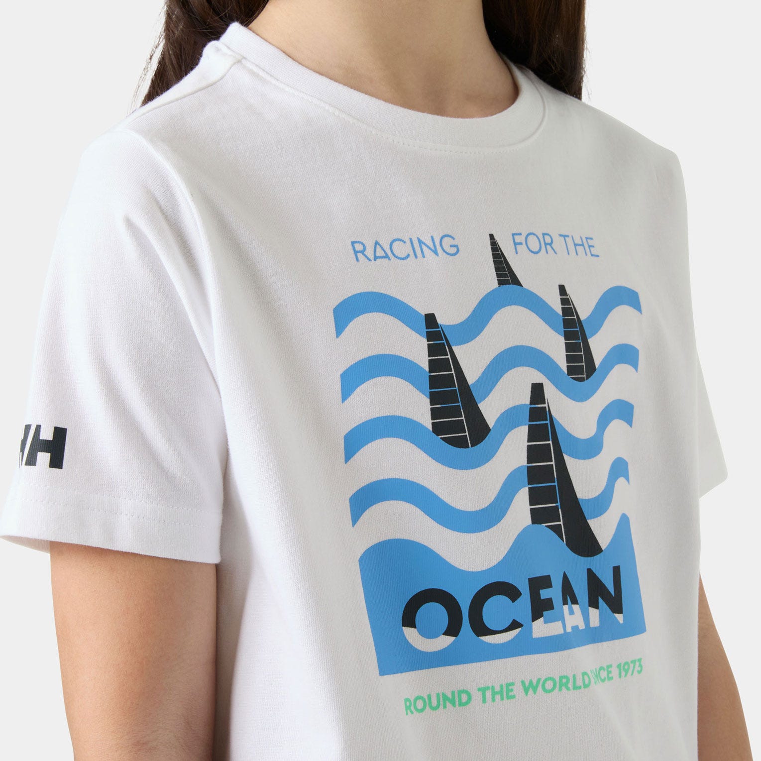 Juniors’ The Ocean Race T-Shirt - 001 WHITE