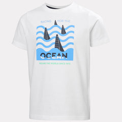 Juniors’ The Ocean Race T-Shirt - 001 WHITE