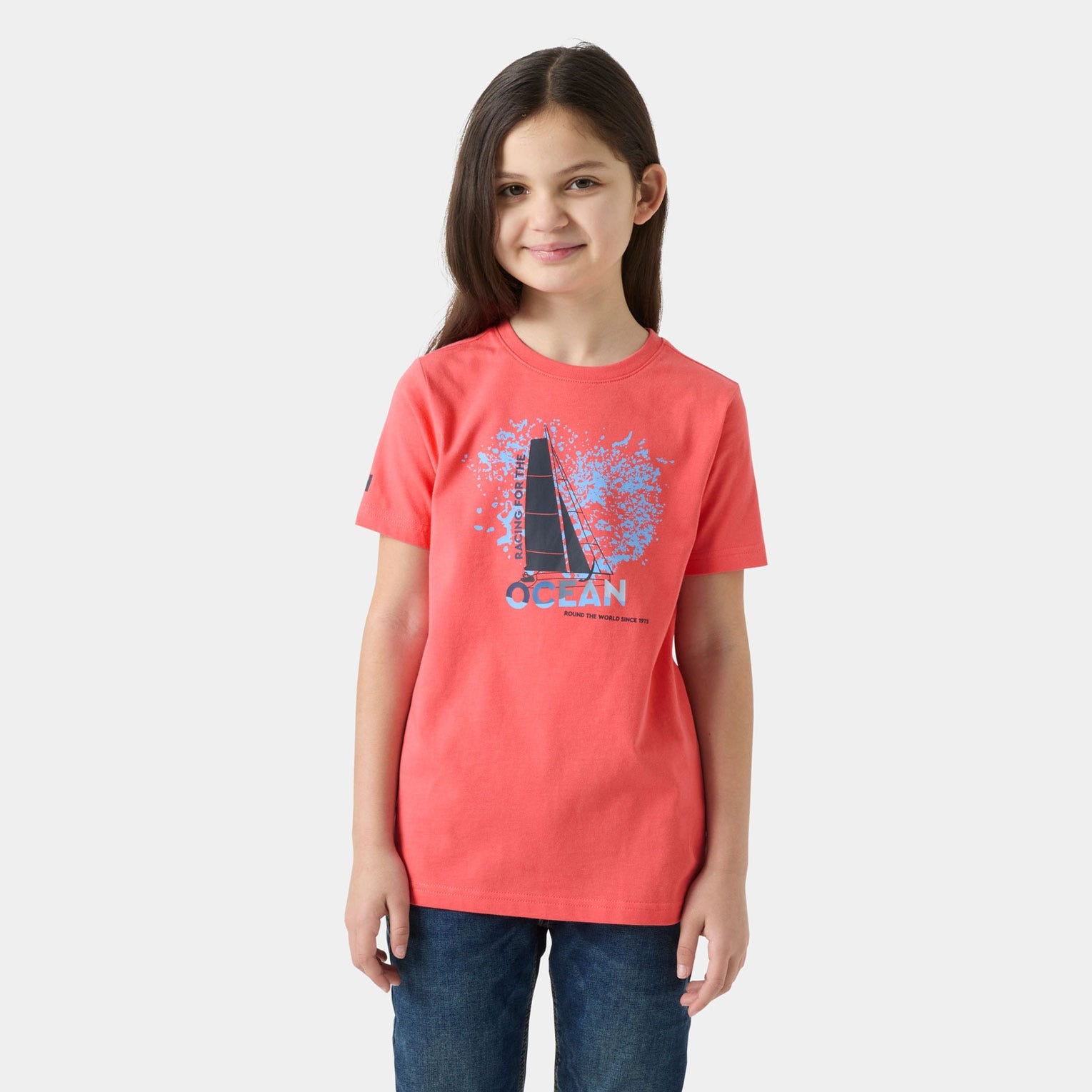 Juniors’ The Ocean Race T-Shirt - 098 SUNSET PINK