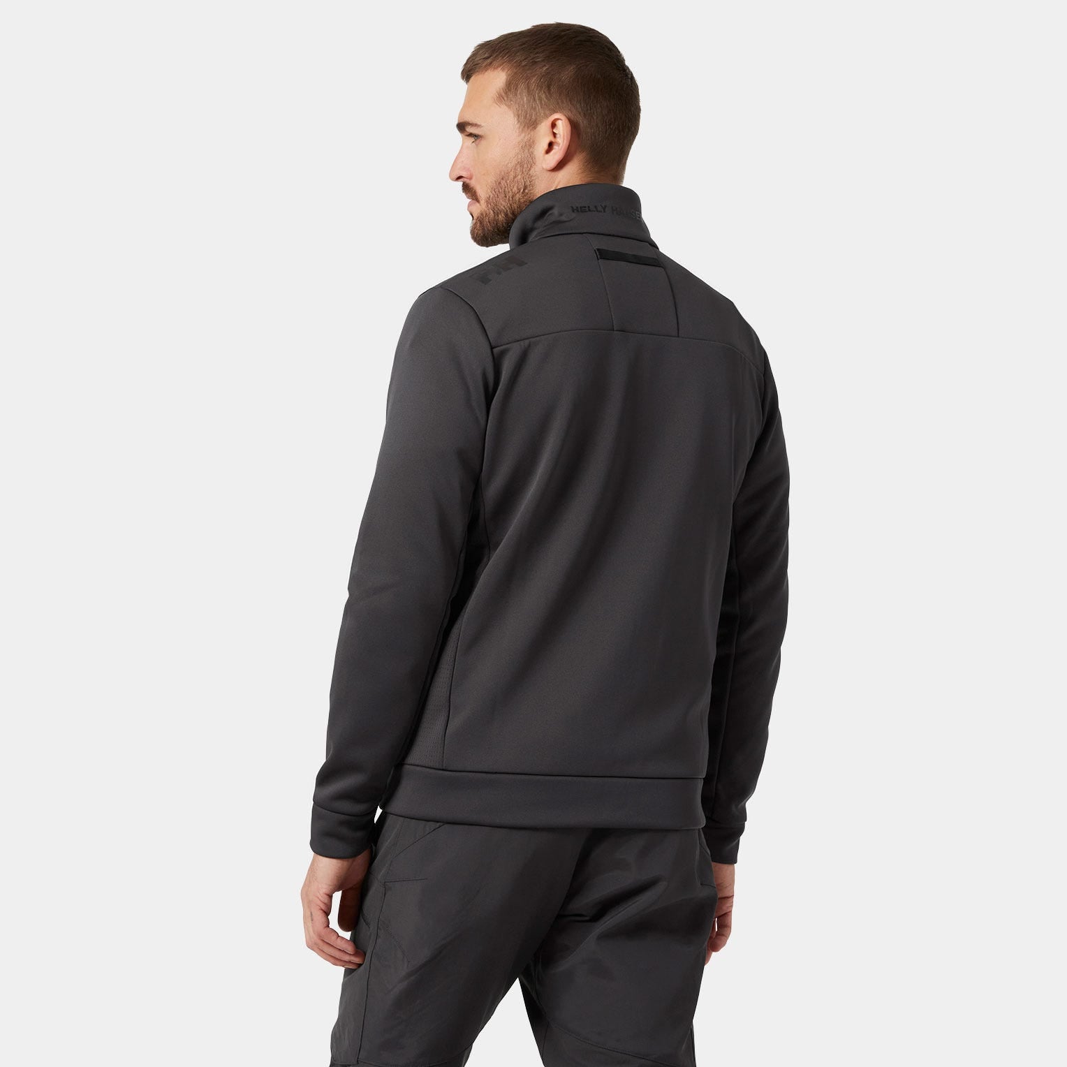 Men's Crew Fleece Jacket - 980 EBONY