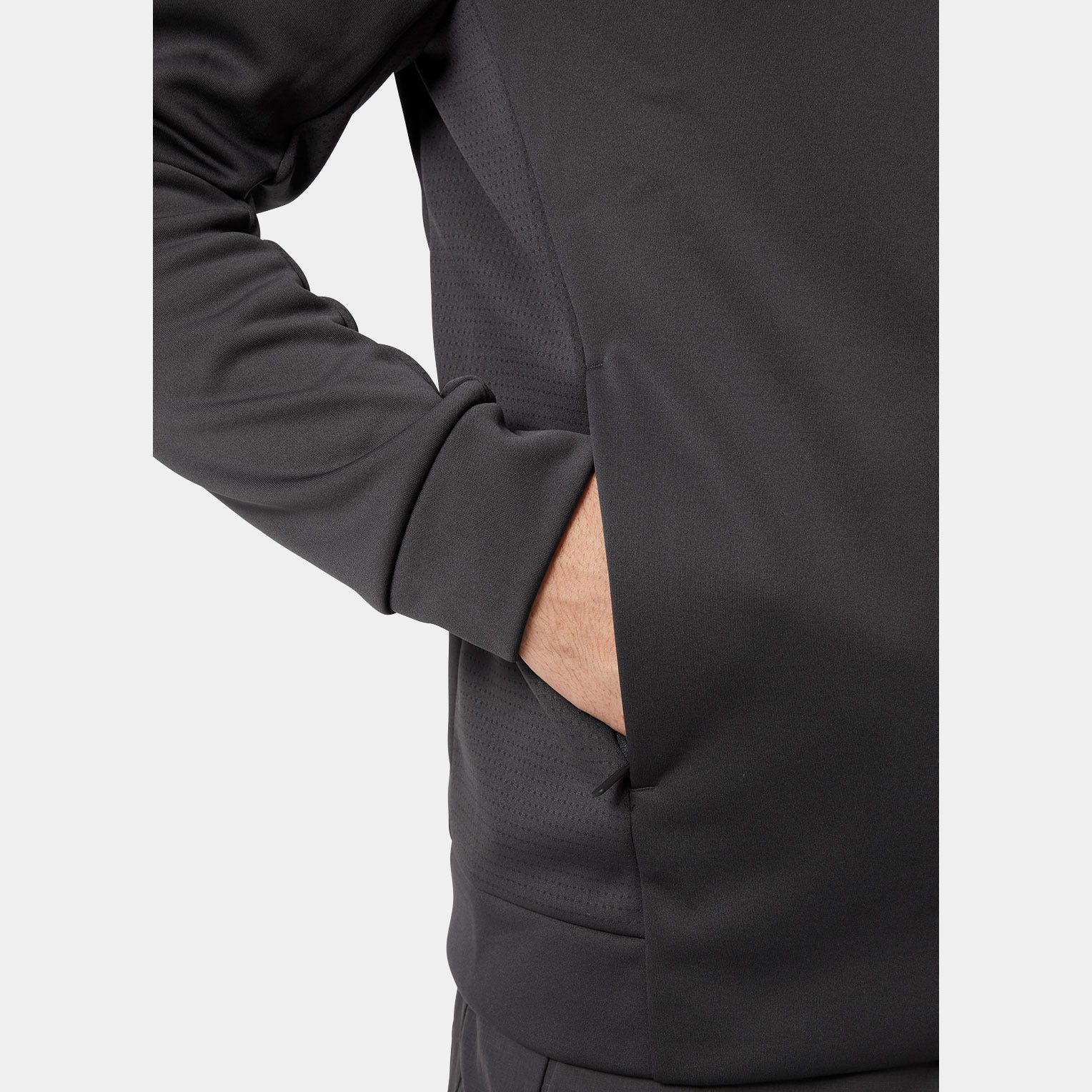 Men's Crew Fleece Jacket - 980 EBONY