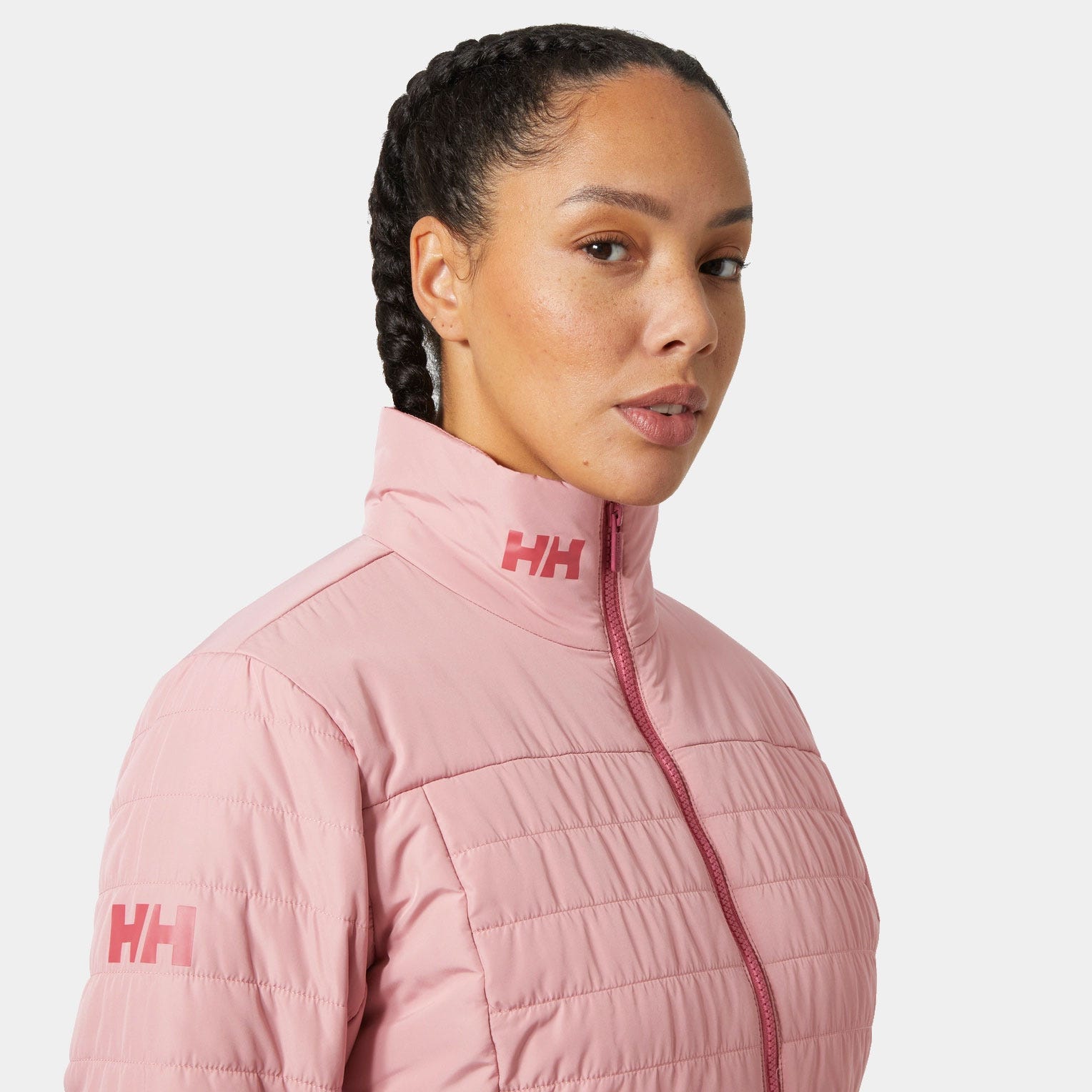 Women's Crew Insulated Sailing Jacket 2.0 - 057 PINK SALT