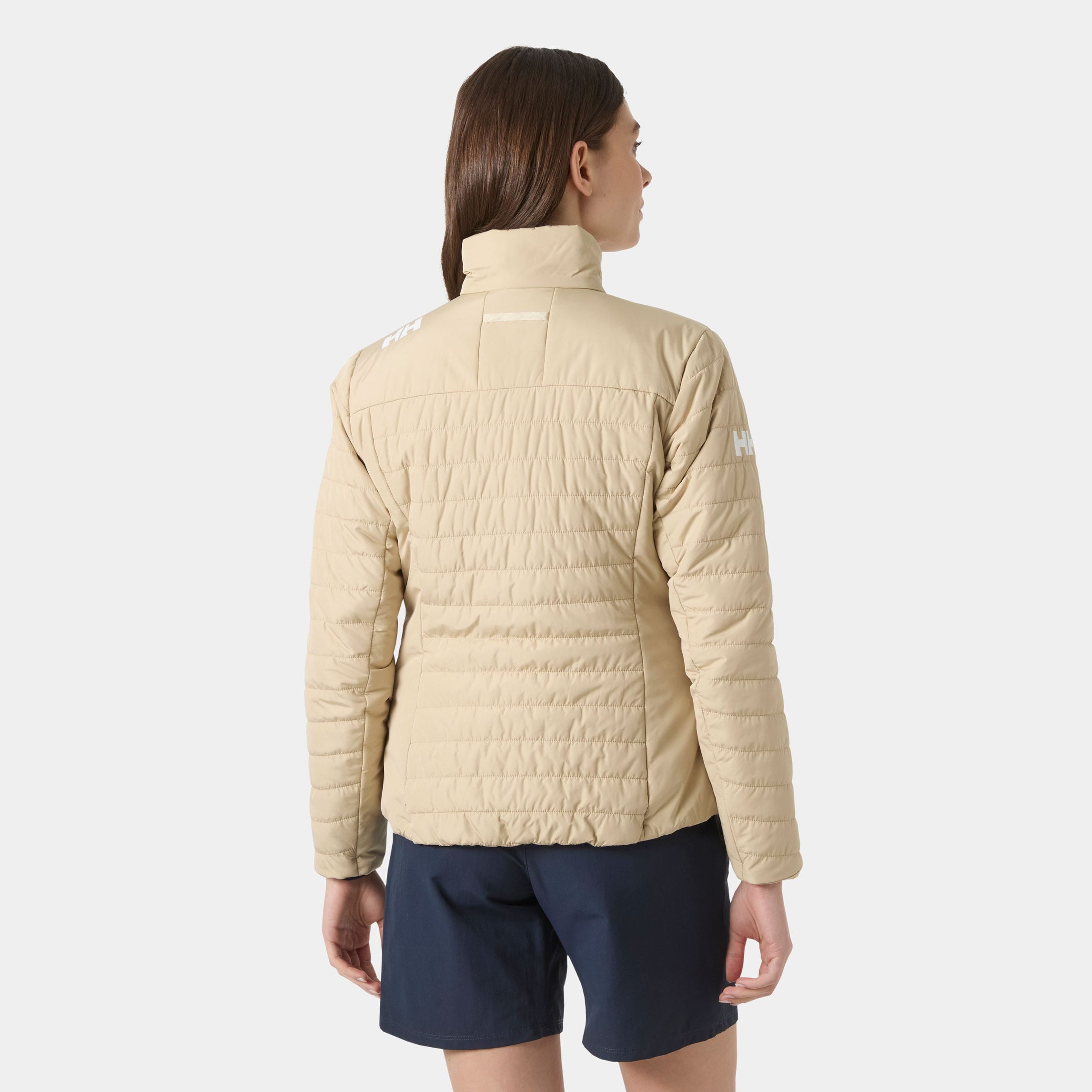 Women's Crew Insulated Sailing Jacket 2.0 - 078 KHAKI / SAND