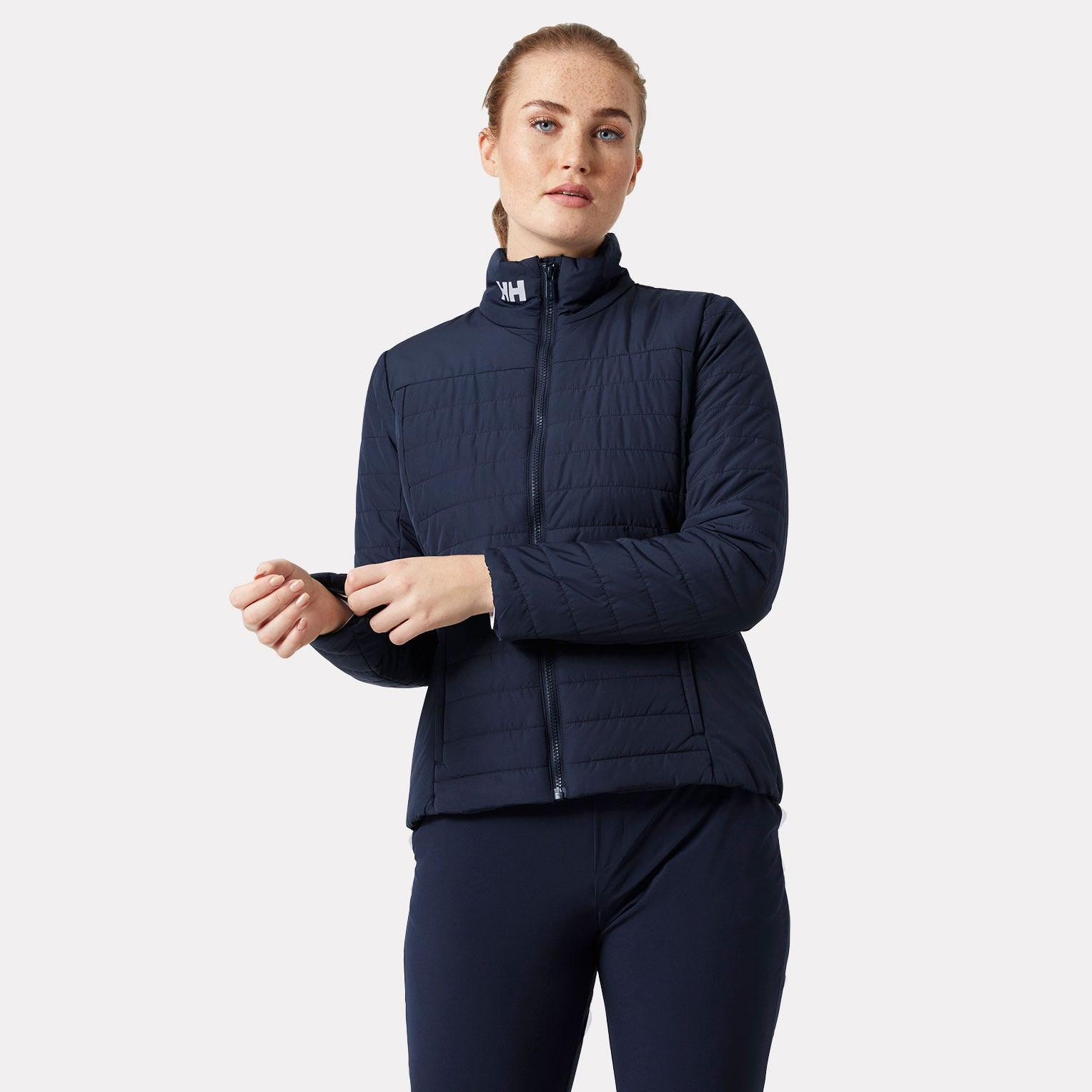 Women's Crew Insulated Sailing Jacket 2.0 - 597 NAVY