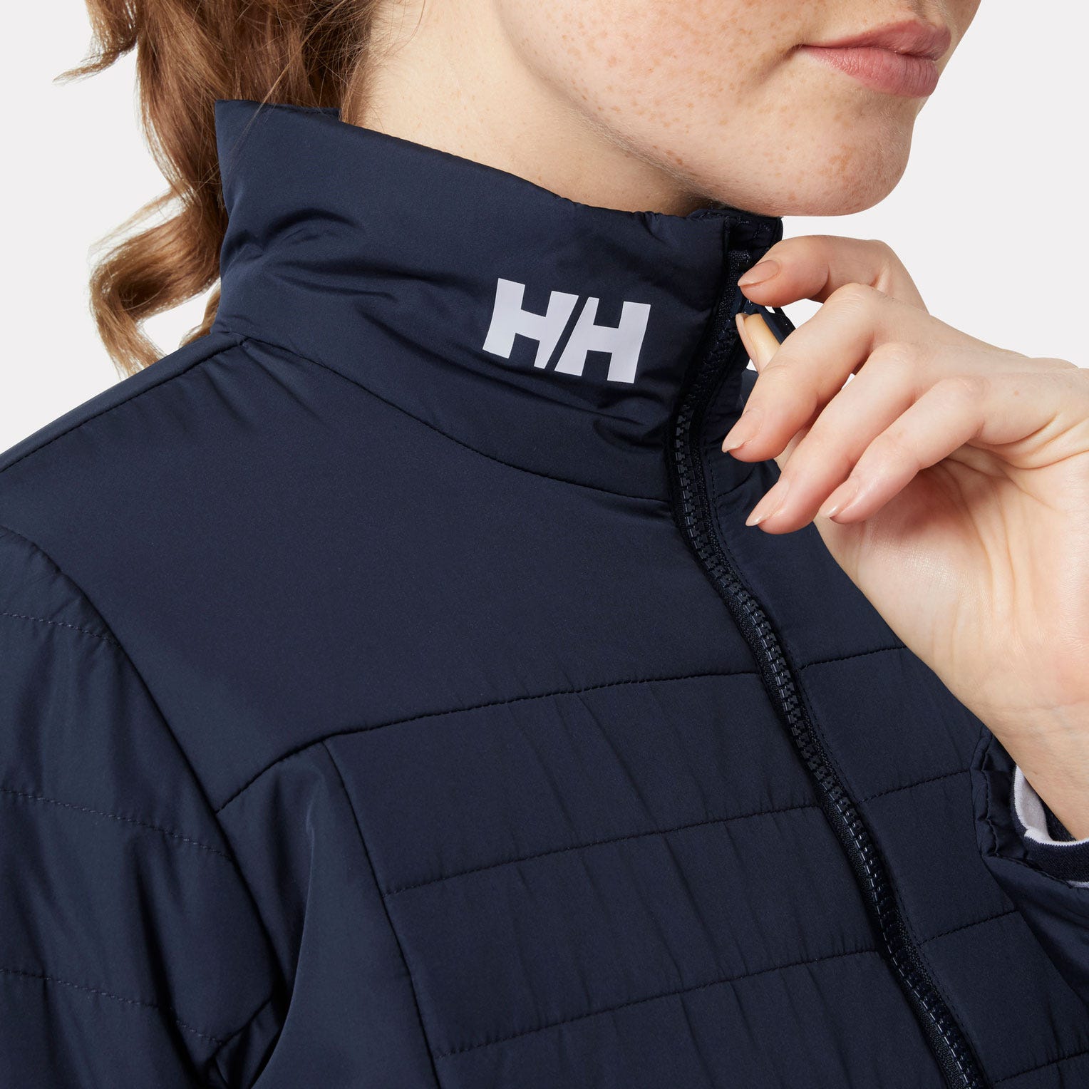 Women's Crew Insulated Sailing Jacket 2.0 - 597 NAVY