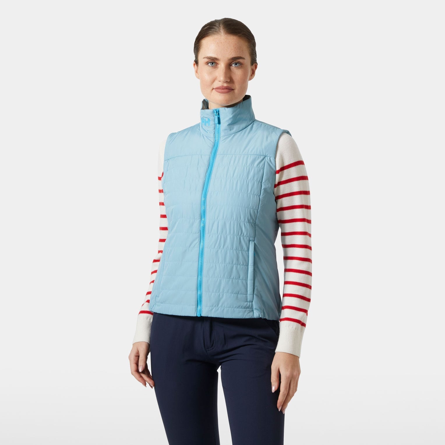 Women's Crew Insulator Vest 2.0 - 607 LIGHT CYAN