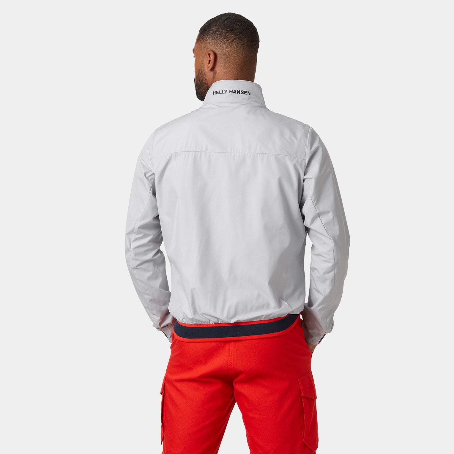 Men's Salt Windbreaker Sailing Jacket - 853 GREY FOG