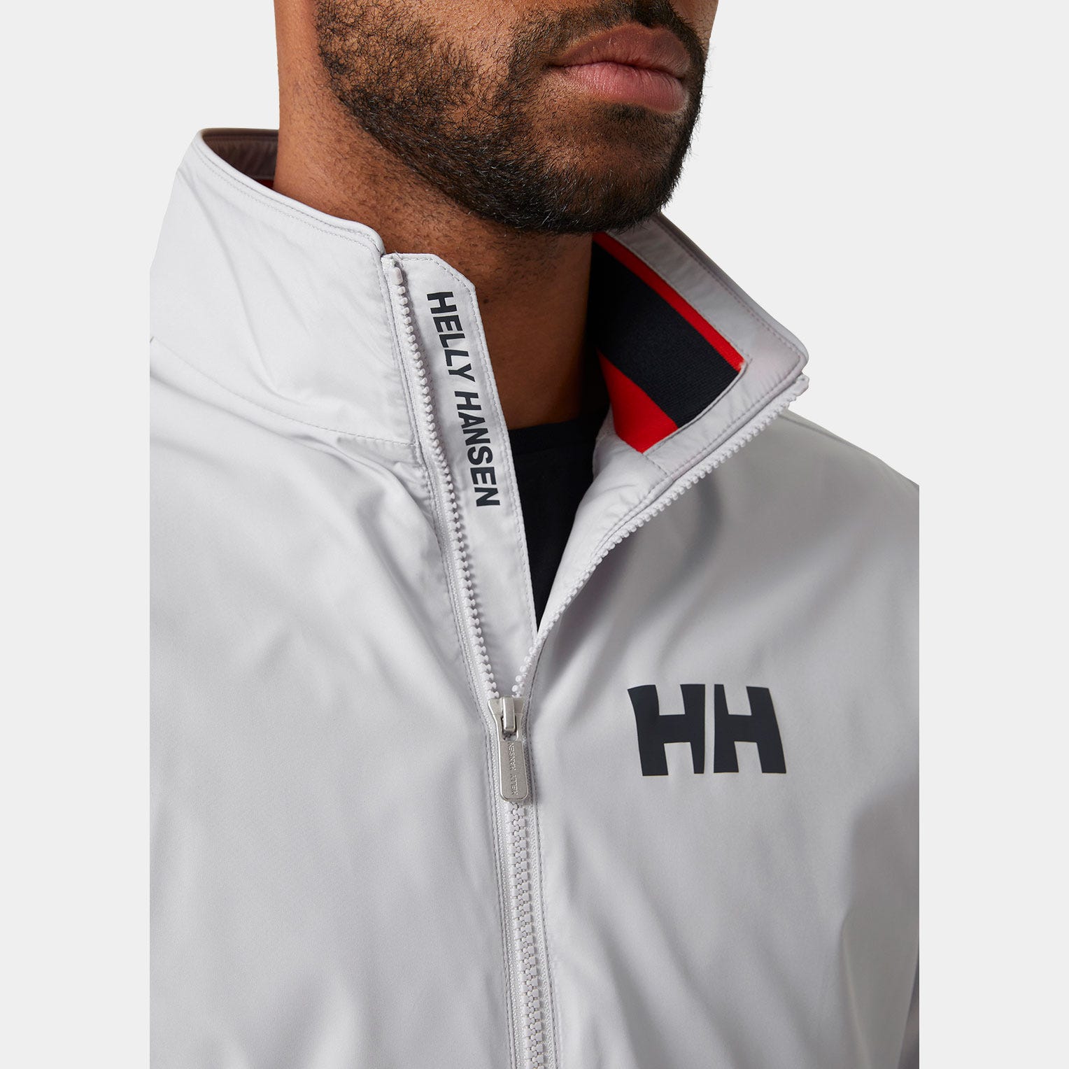 Men's Salt Windbreaker Sailing Jacket - 853 GREY FOG