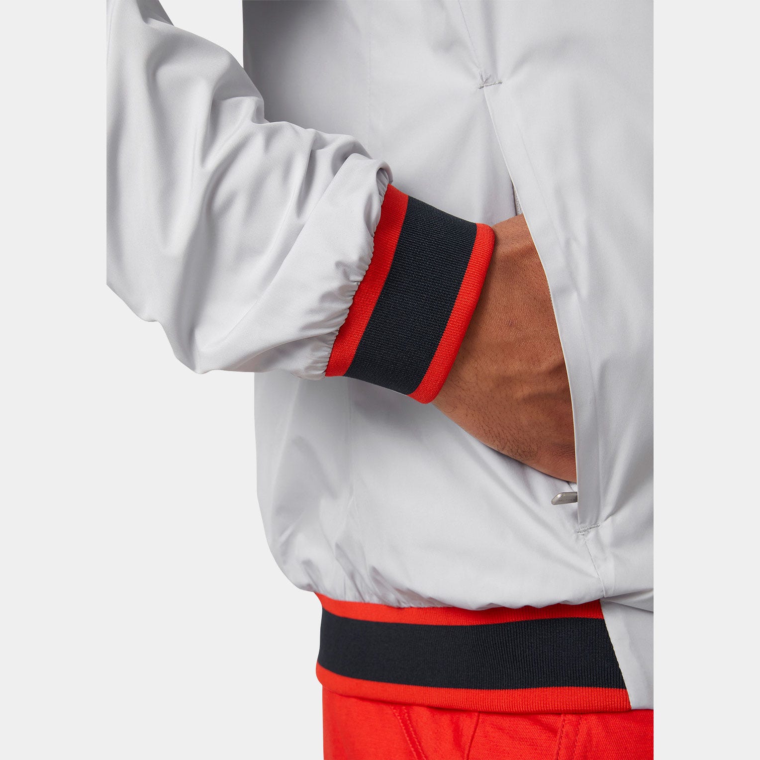 Men's Salt Windbreaker Sailing Jacket - 853 GREY FOG