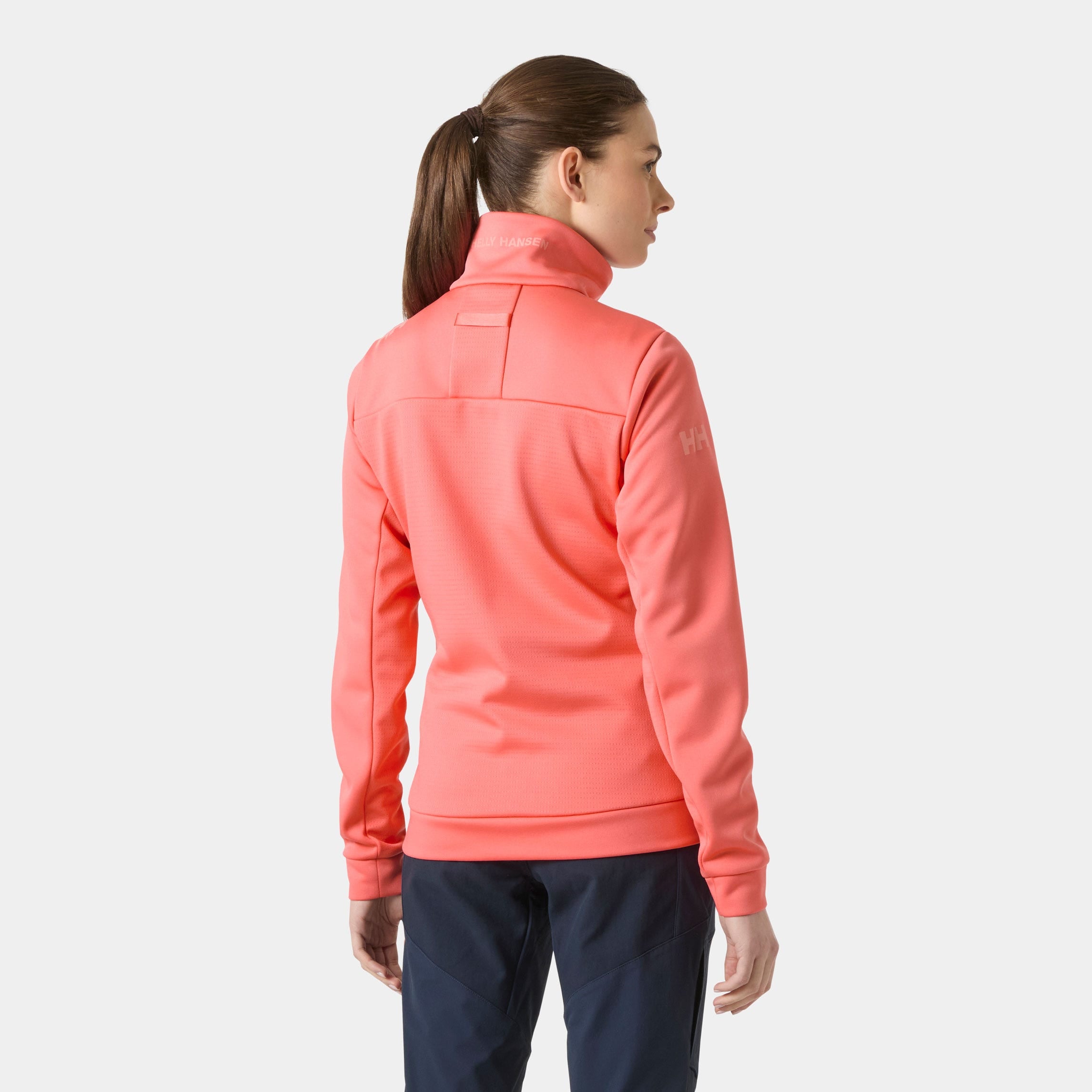 Women's Crew Fleece Jacket - 098 SUNSET PINK
