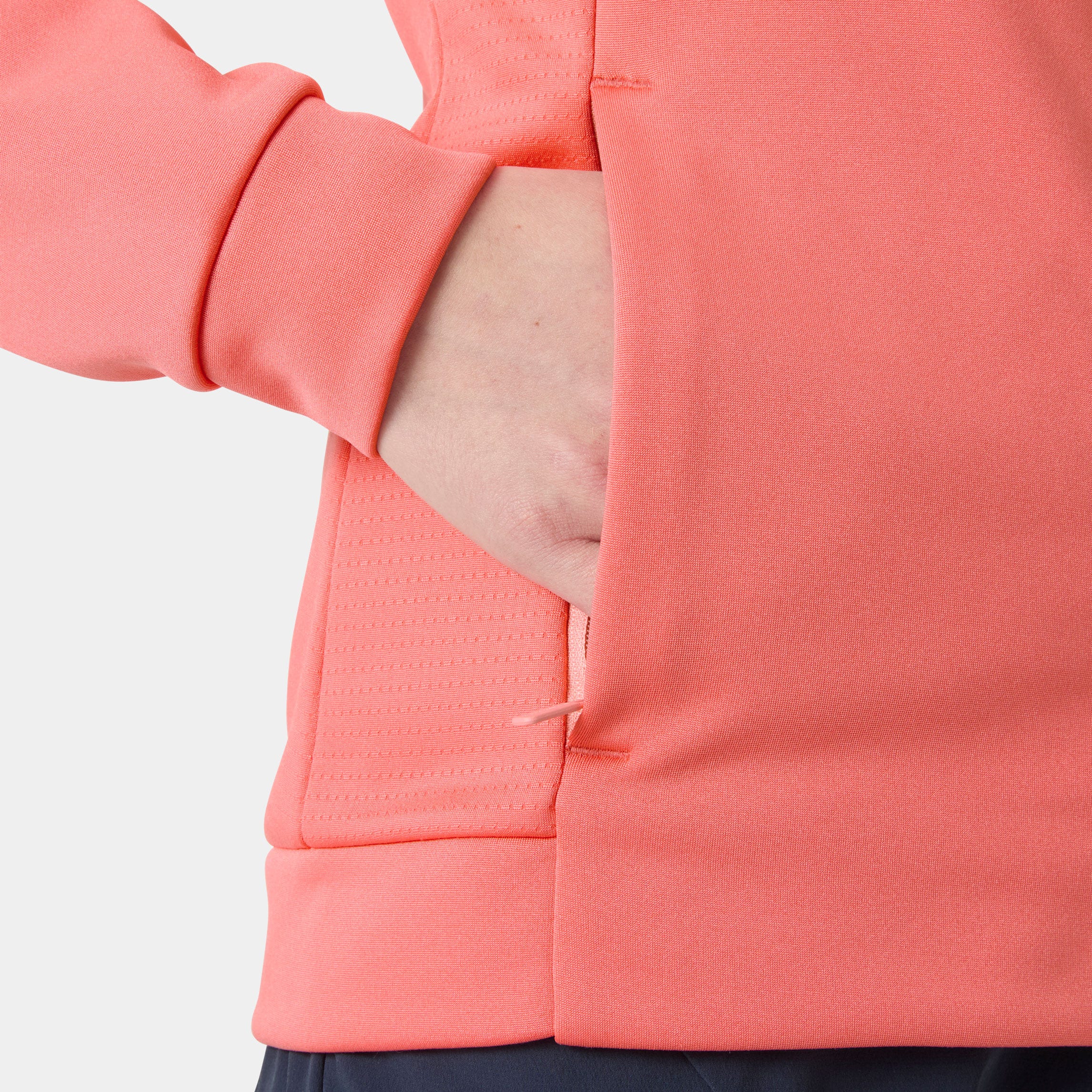 Women's Crew Fleece Jacket - 098 SUNSET PINK
