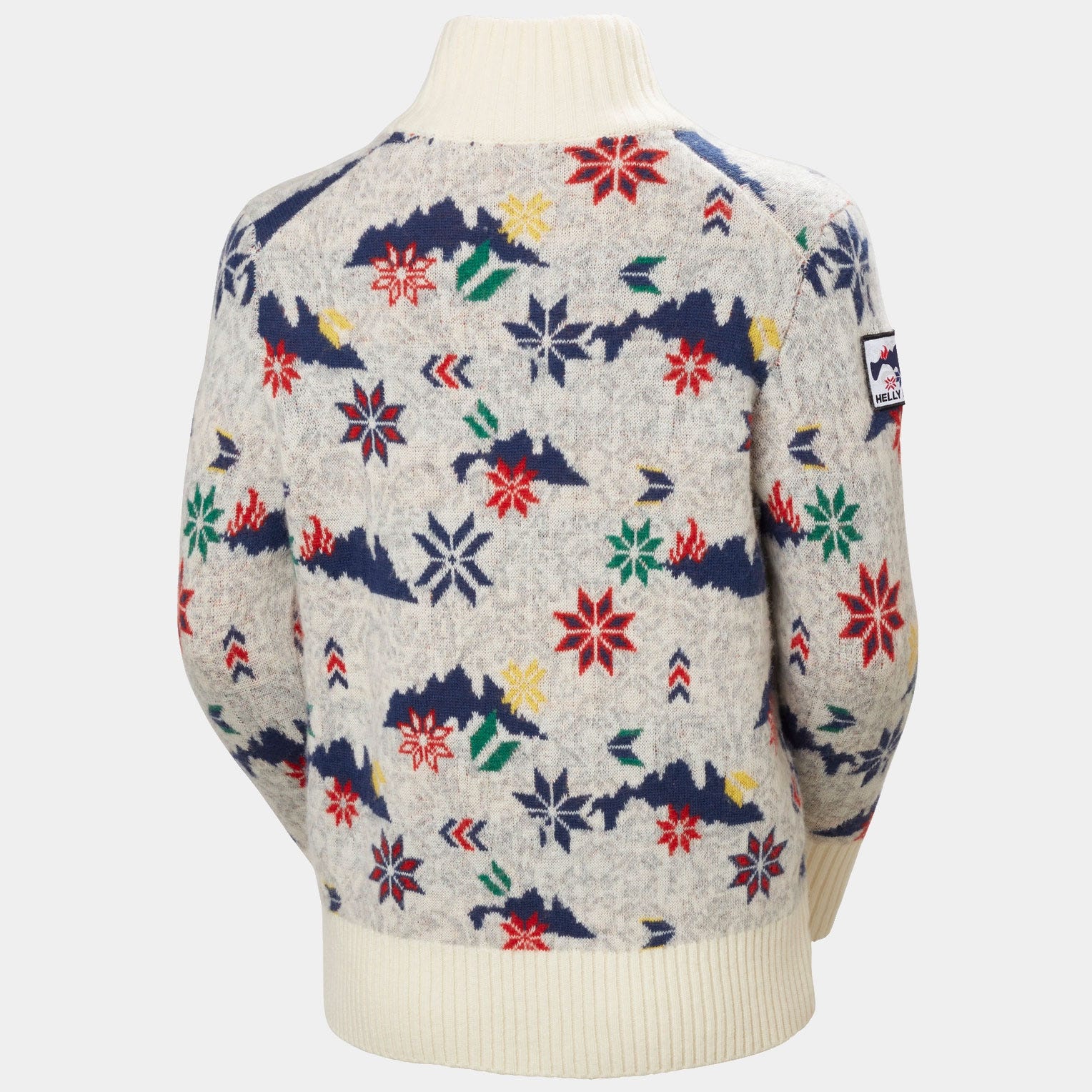 Women’s Arctic Ocean Iceland Wool Knit Sweater - 001 WHITE