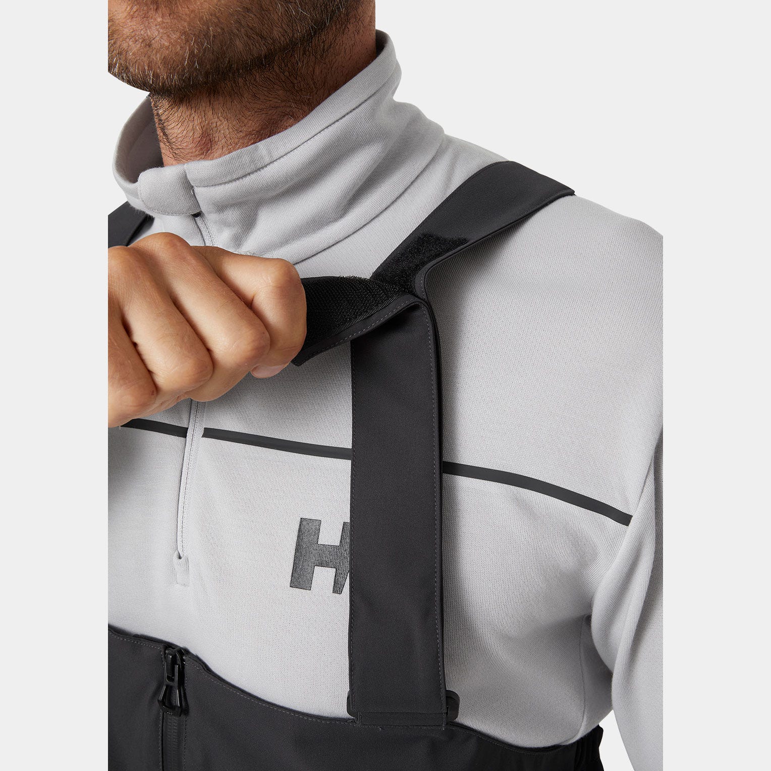 Men's HP Foil Pro Sailing Bib - 980 EBONY