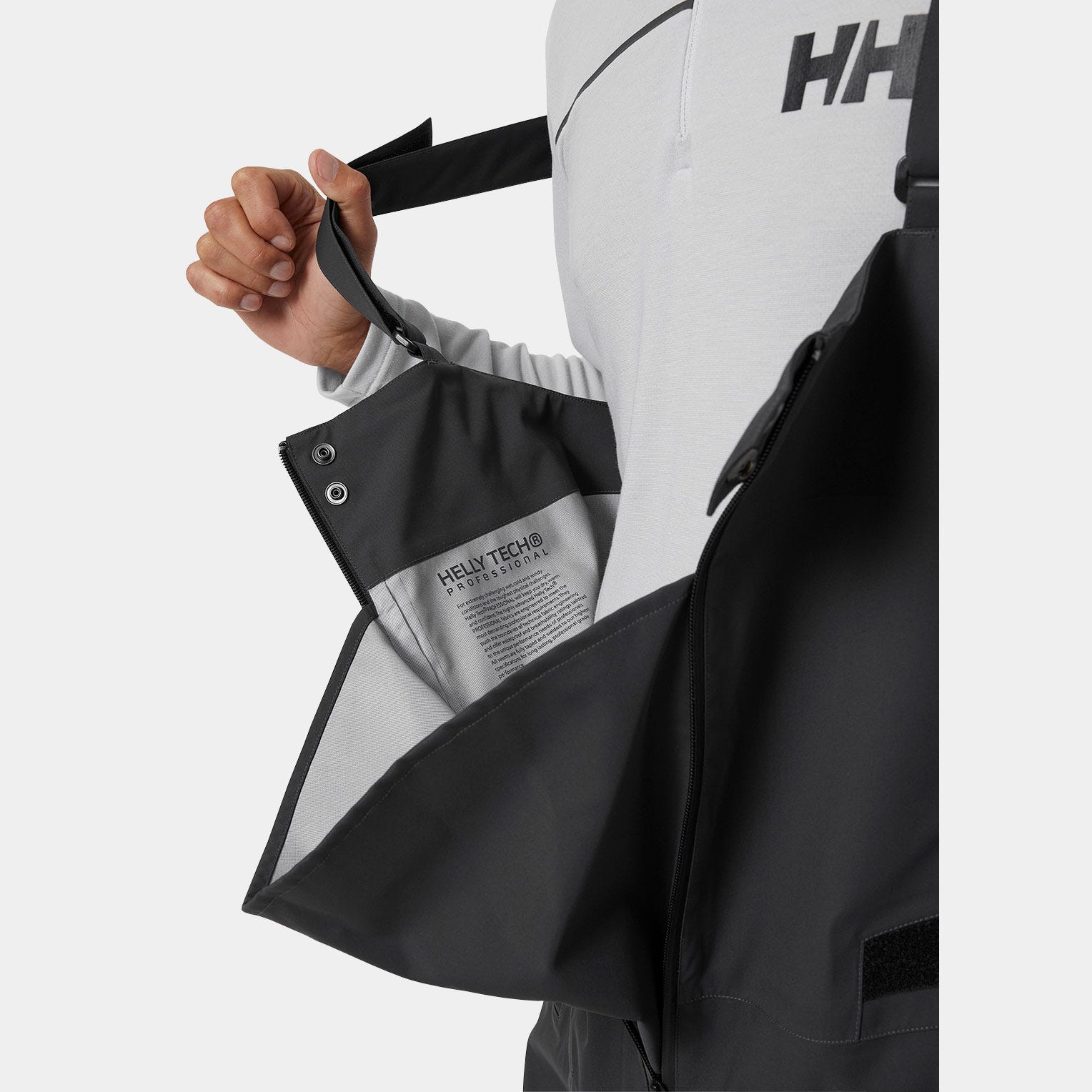 Men's HP Foil Pro Sailing Bib - 980 EBONY