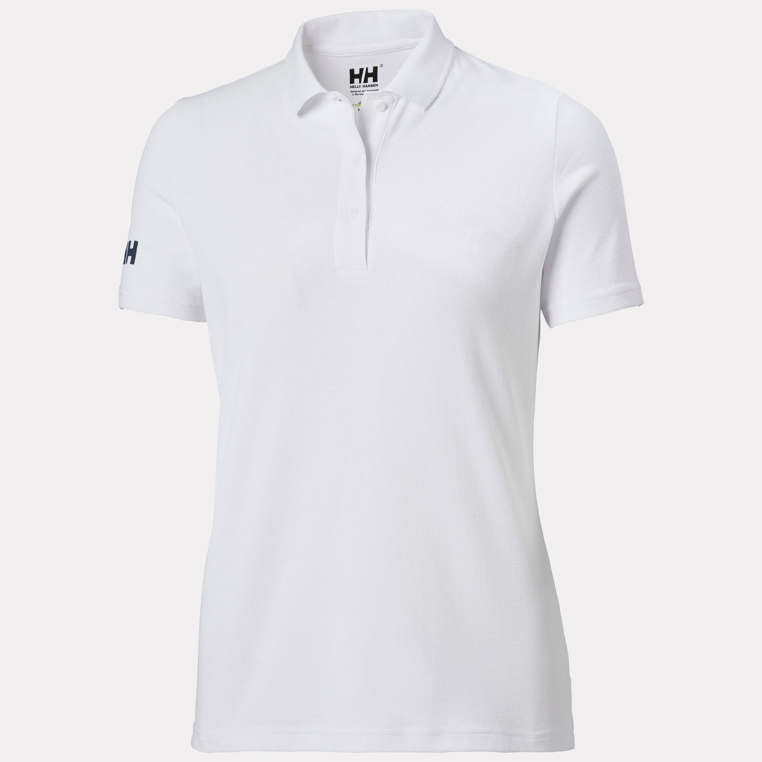 Women's Crew Technical Polo - 001 WHITE