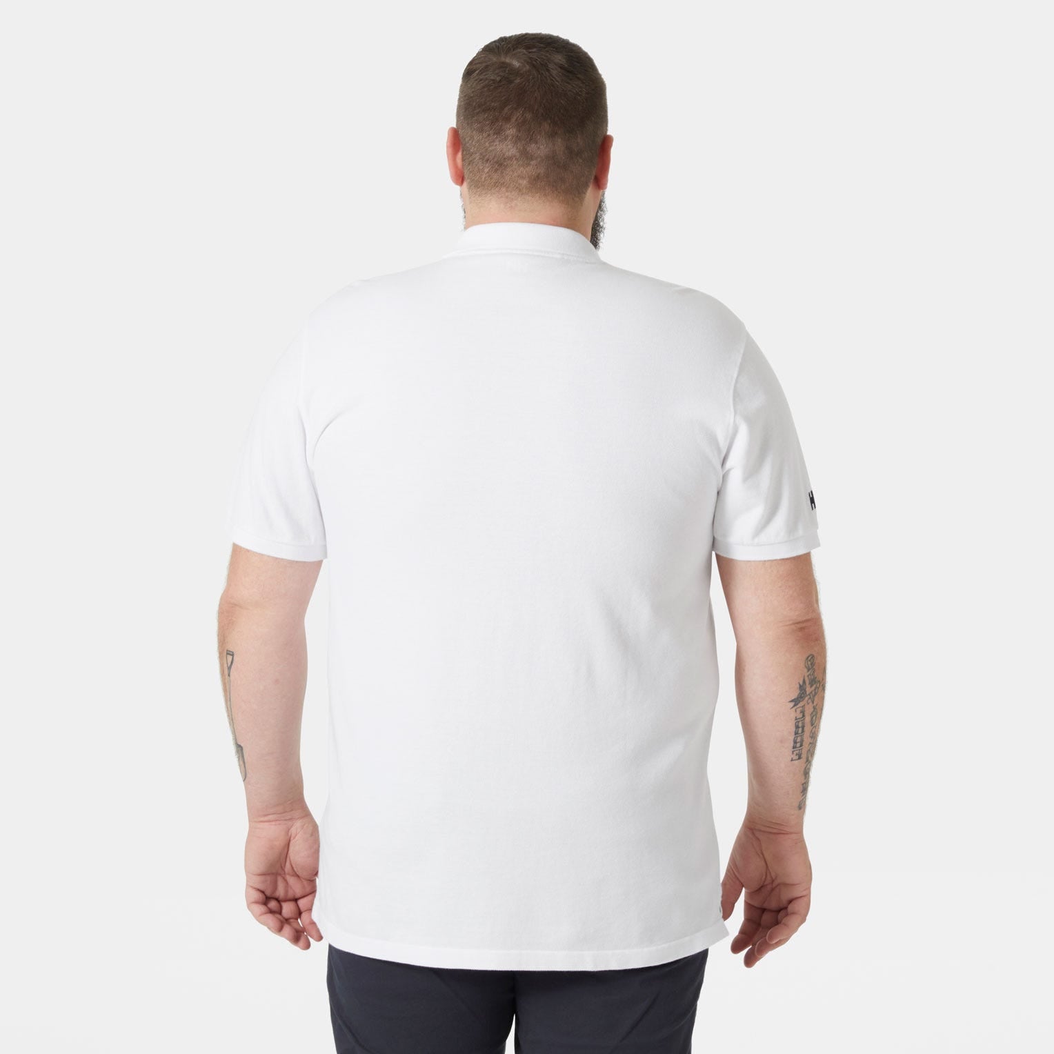 Men's Crew Polo - 001 WHITE
