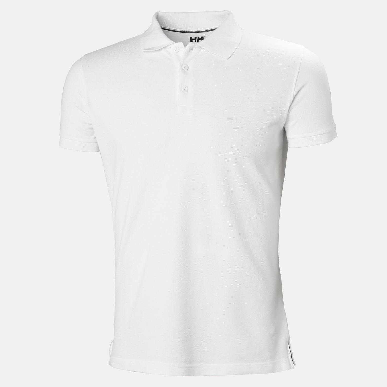 Men's Crew Polo - 001 WHITE