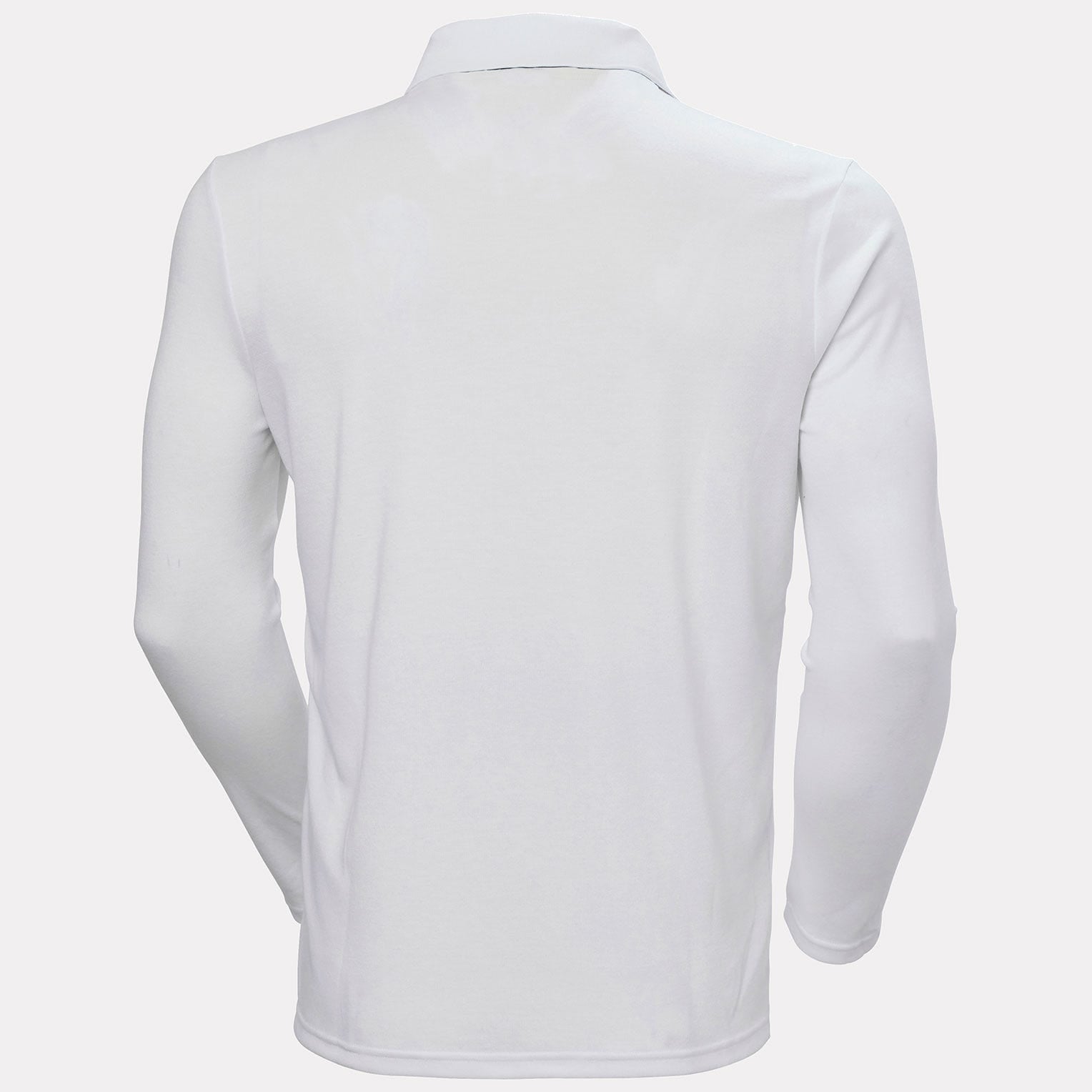 Men's Crewline Long Sleeve Polo - 001 WHITE