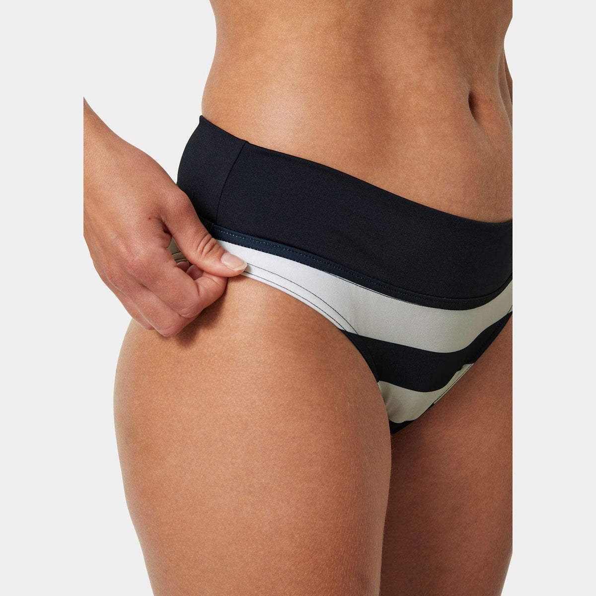 Women's Hydropower Bikini Bottom - 599 NAVY STRIPE