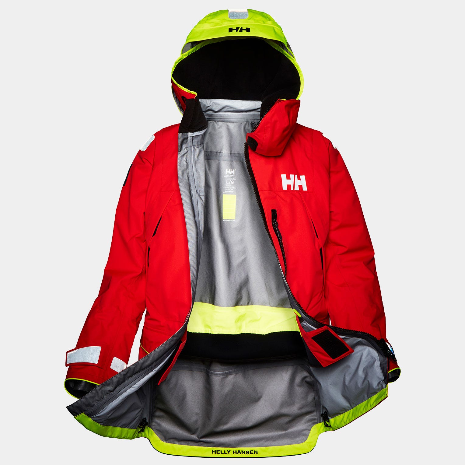 Men's Ægir Ocean Jacket - 222 ALERT RED