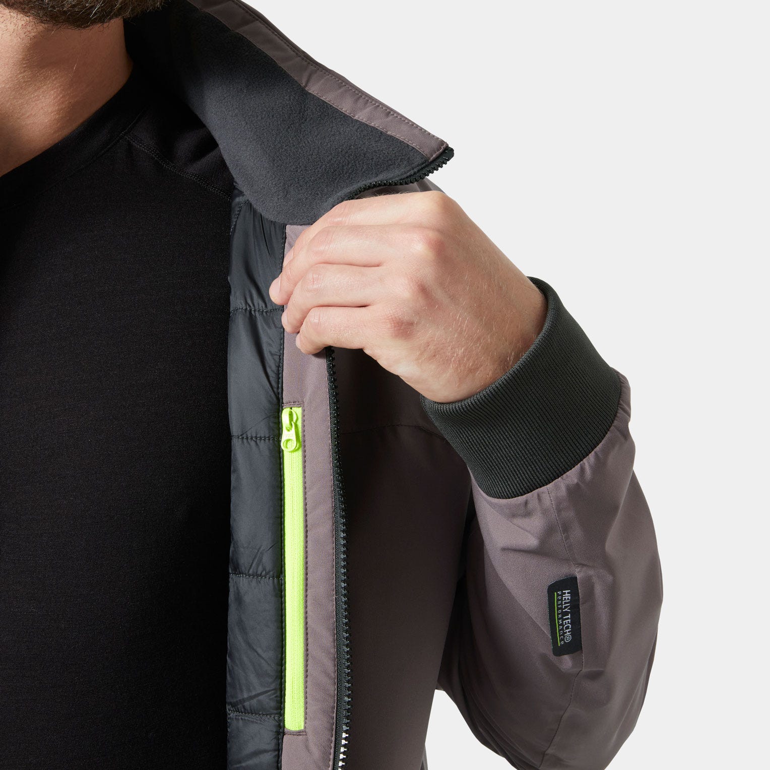 Men's HP Racing LIFALOFT™ Bomber - 656 SPARROW GREY