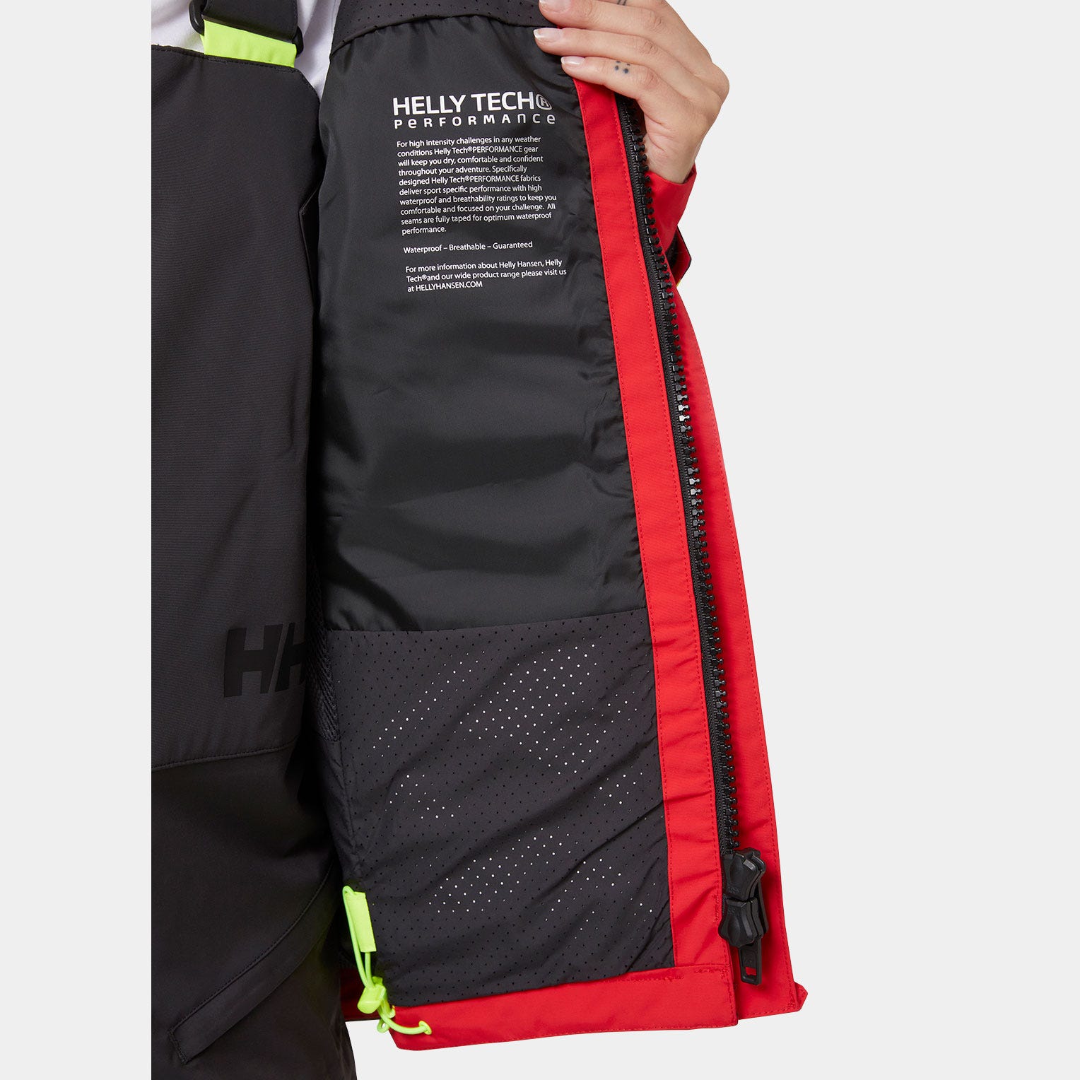 Women's Skagen Offshore Sailing Jacket - 222 ALERT RED