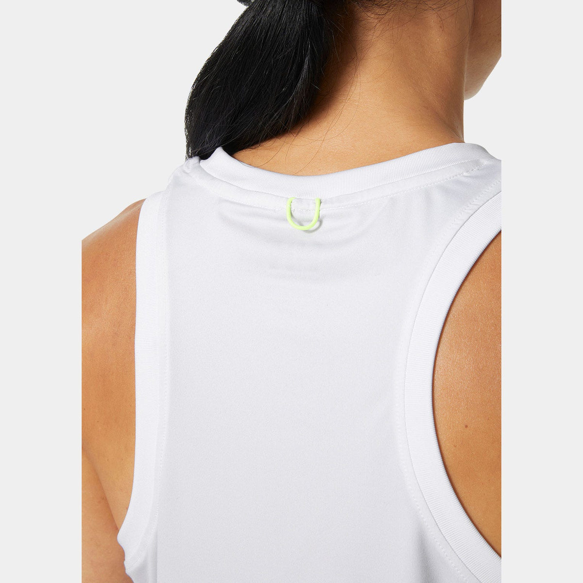 Women's Ocean Cropped Tank Top - 001 WHITE