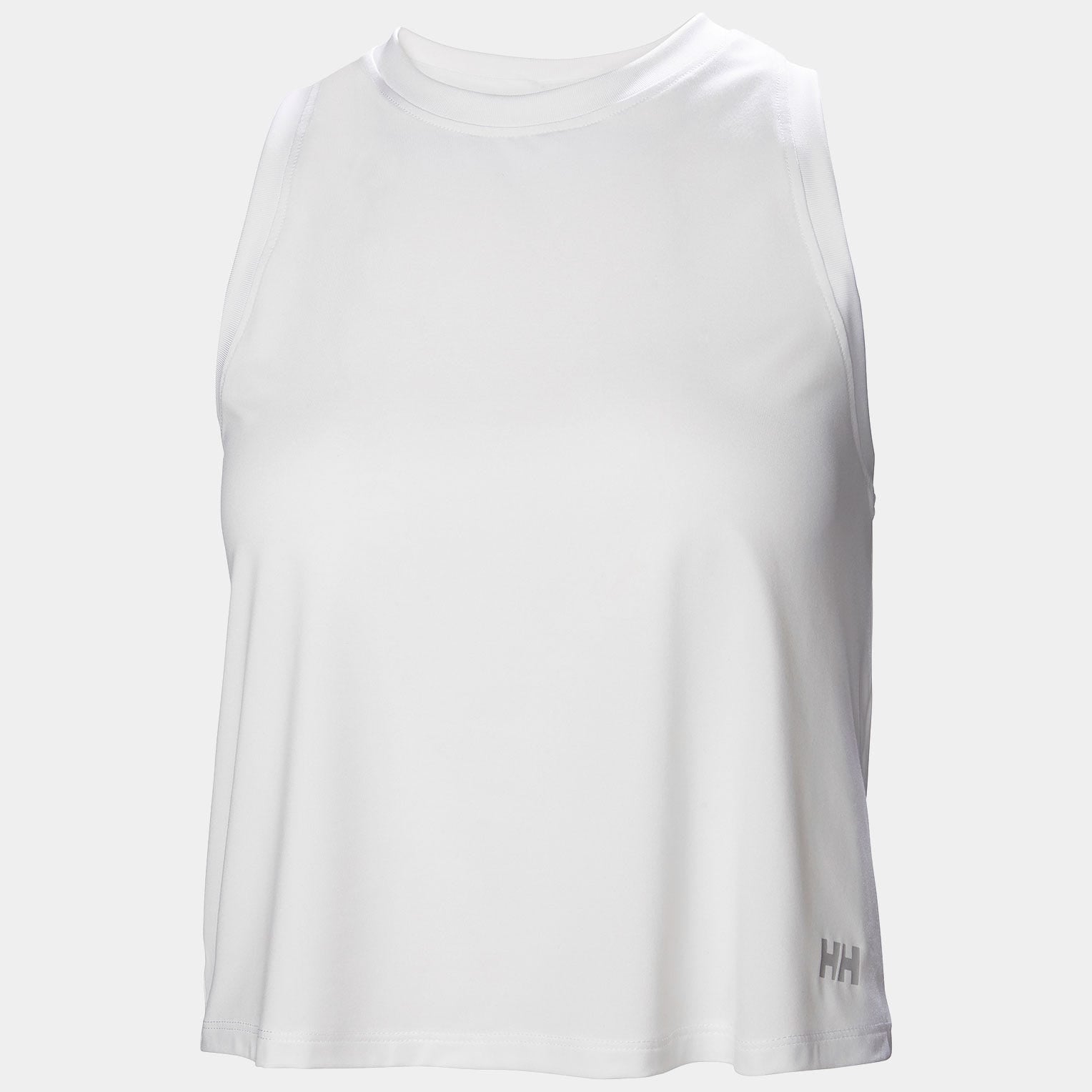 Women's Ocean Cropped Tank Top - 001 WHITE