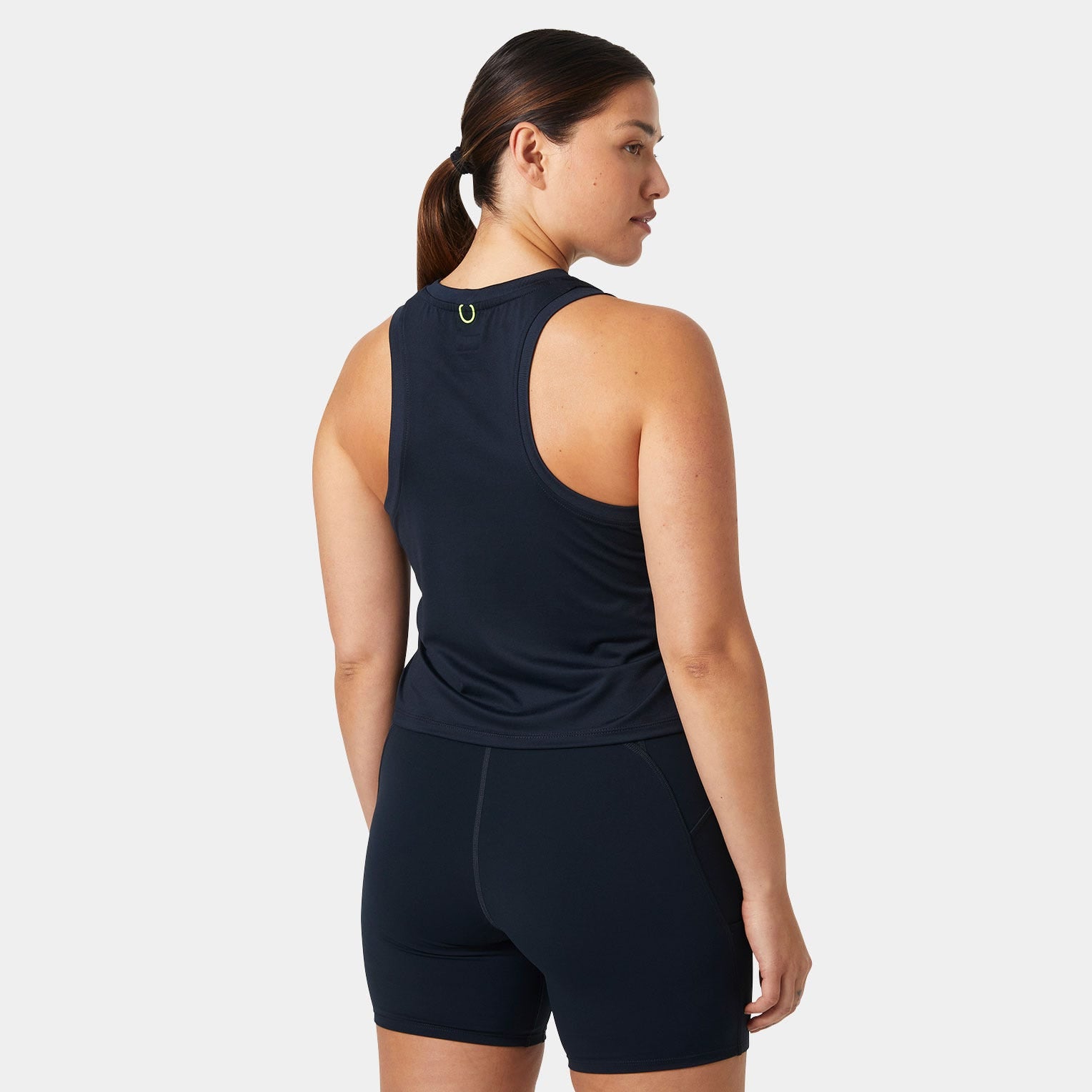 Women's Ocean Cropped Tank Top - 597 NAVY