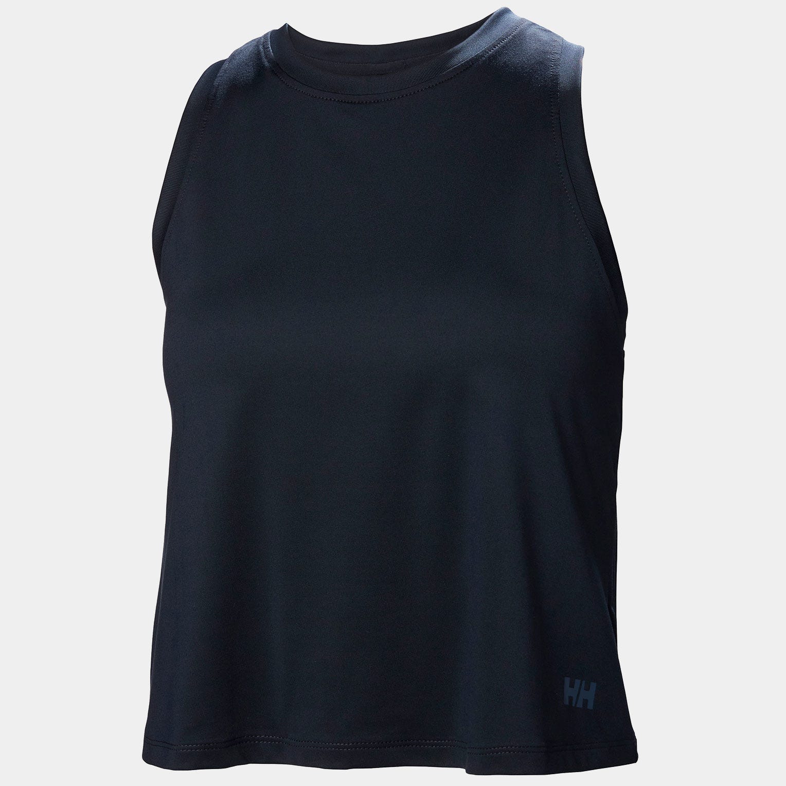 Women's Ocean Cropped Tank Top - 597 NAVY