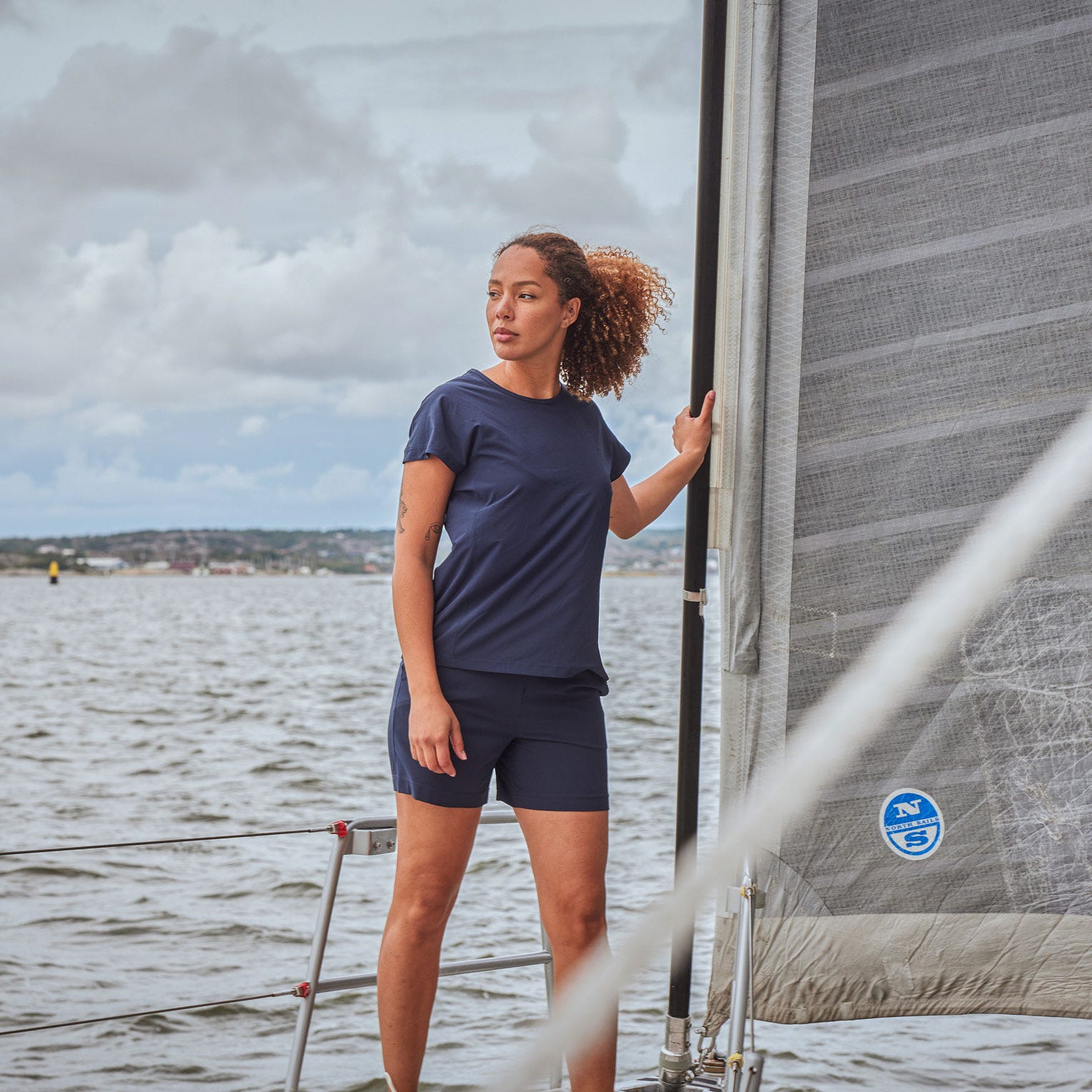Women's Thalia Summer Top - 597 NAVY